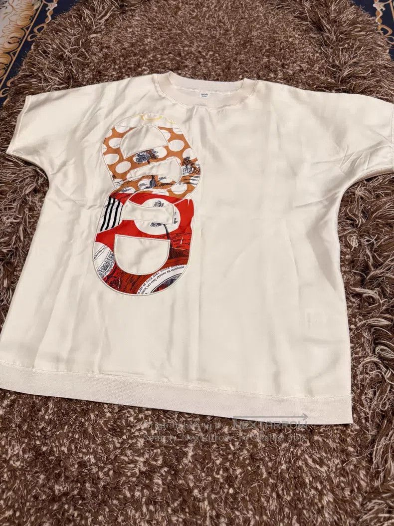Hermes Hermes Silk Short Sleeve Top Size XS / US 0-2 / IT 36-38 - 4 Thumbnail