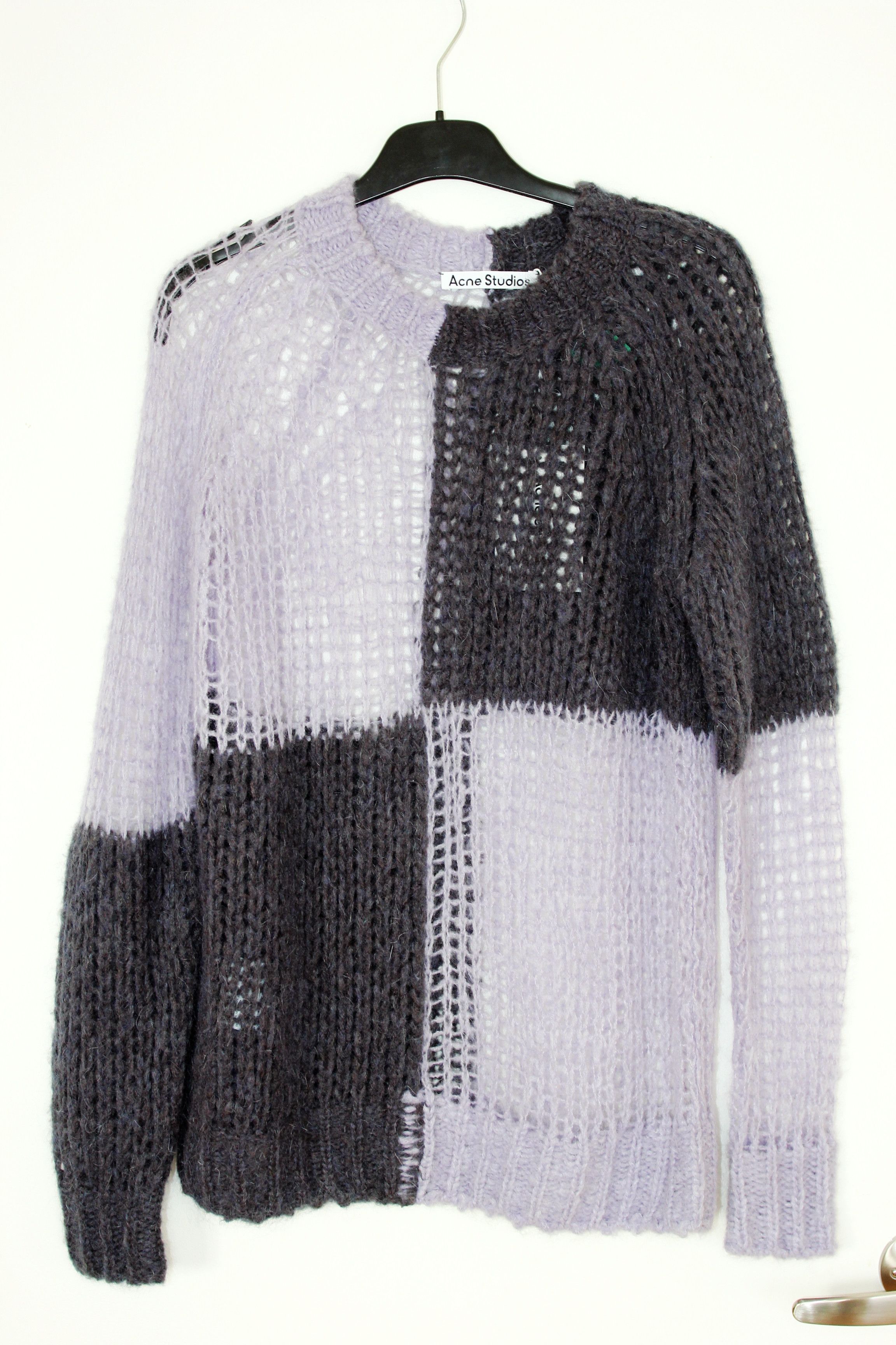 Acne Studios BNWT AW24 ACNE STUDIOS MOHAIR CROCHET SWEATER XXS Size XXS / US 00 / IT 34 - 2 Thumbnail