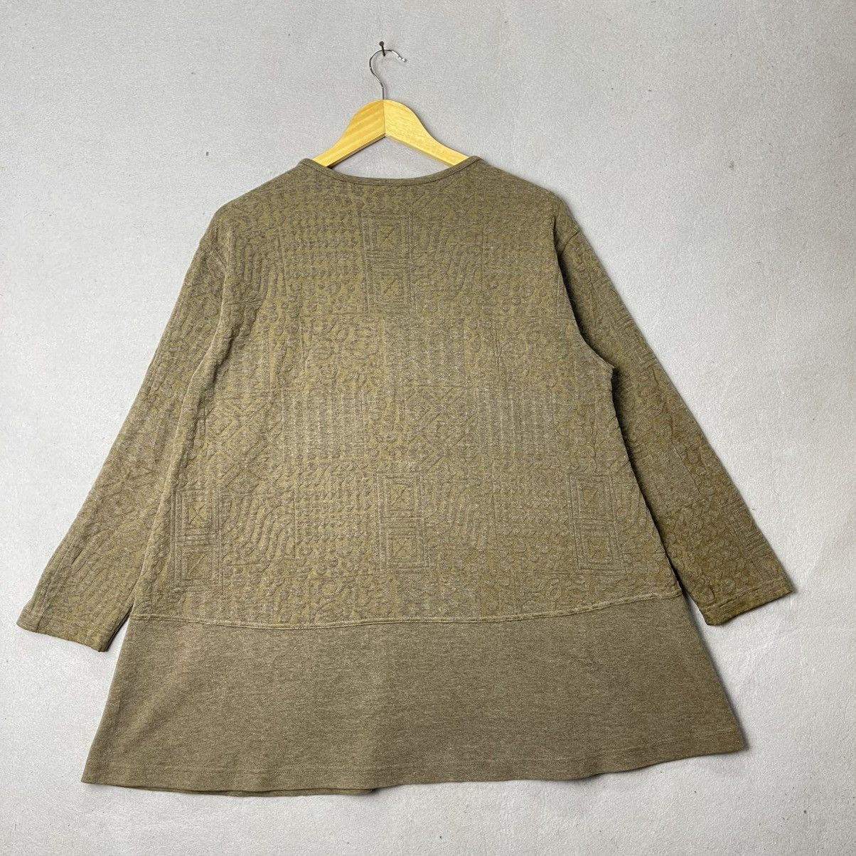 Trussardi Vintage Trussardi Textured Oversized Tunic Top Size M / US 6-8 / IT 42-44 - 6 Thumbnail