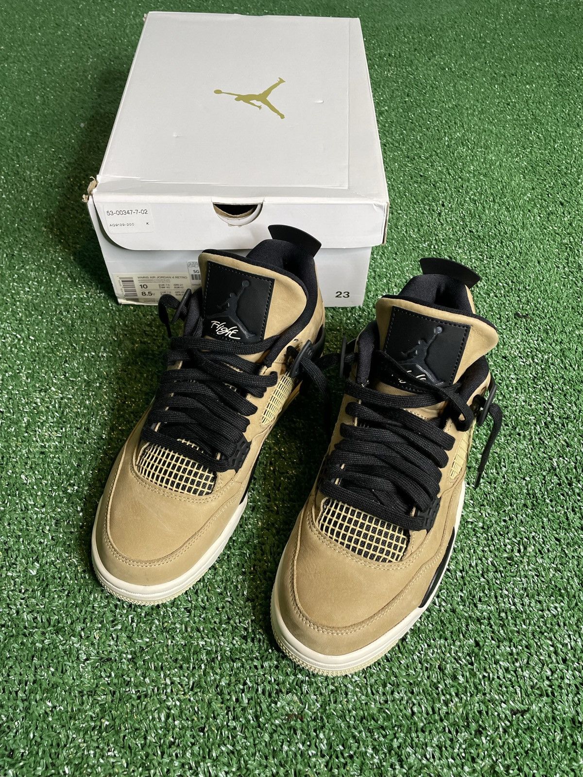 Jordan Brand Air Jordan 4 “Fossil” Size US 10 / IT 40 - 2 Thumbnail