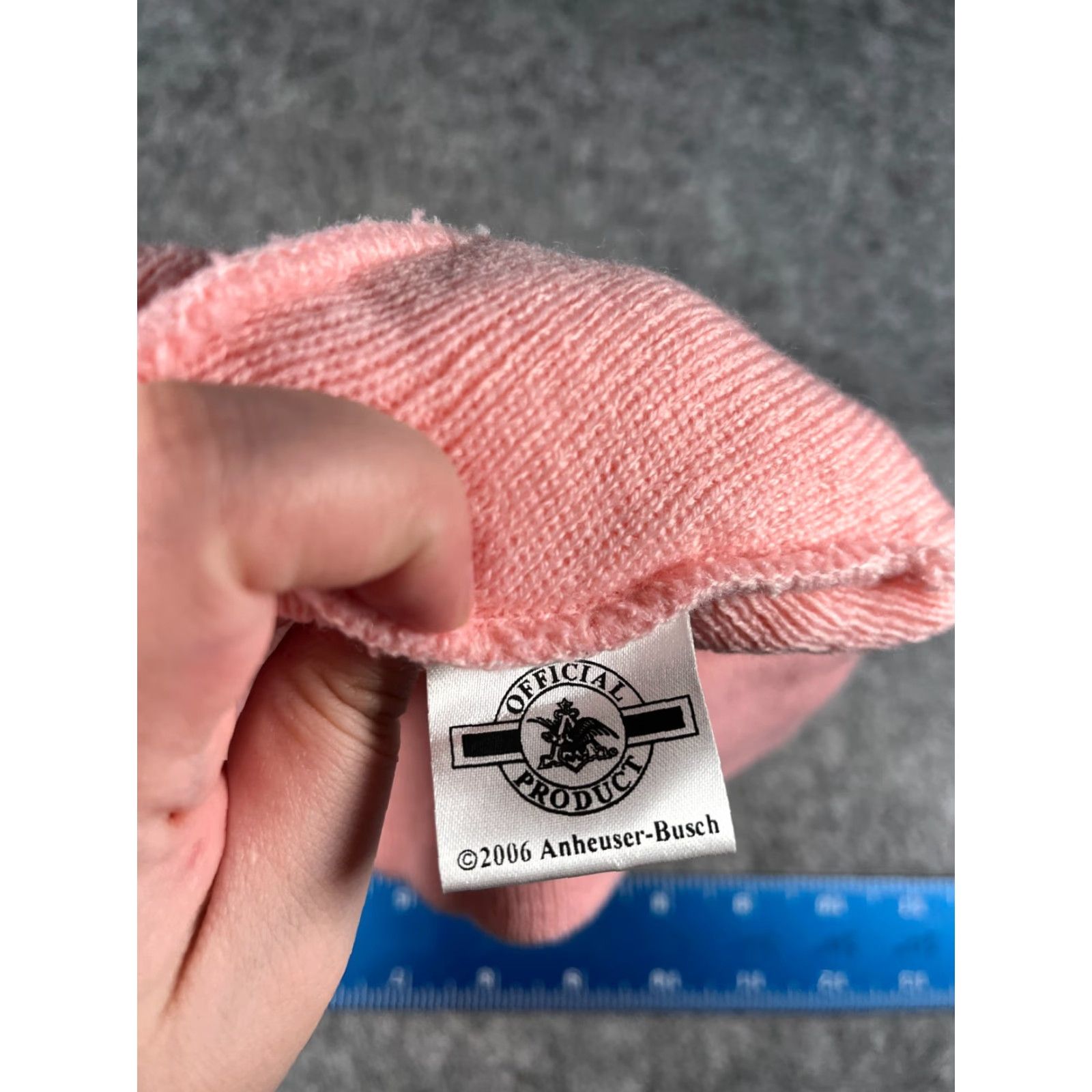 Budweiser Budweiser Beanie Toque Adult One Size Pink Bud Light Embroidered 100% Acrylic Size ONE SIZE - 7 Thumbnail