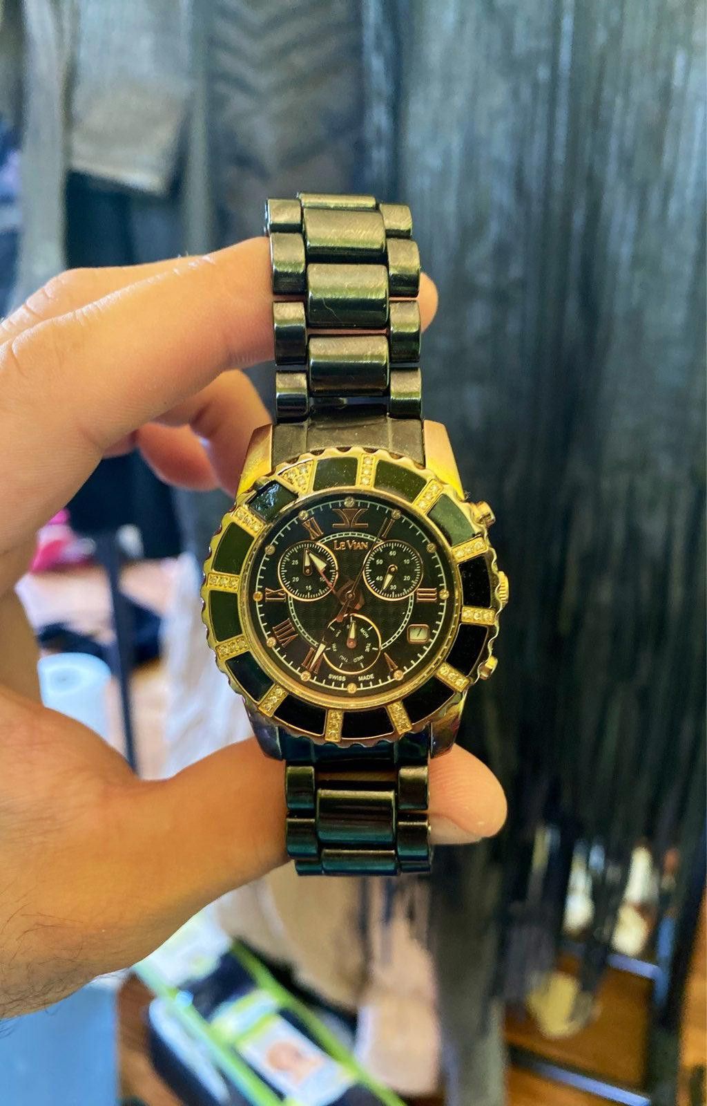 Adam Levine LeVian Diamond Watch Size ONE SIZE - 1 Thumbnail