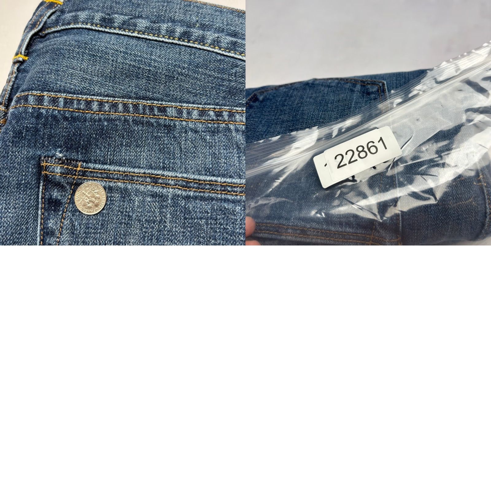 Sid Mashburn Sid Mashburn Jeans Japanese Selvedge Slim Straight Deep Indigo Denim Mens 32x34 Size US 32 / EU 48 - 9 Thumbnail