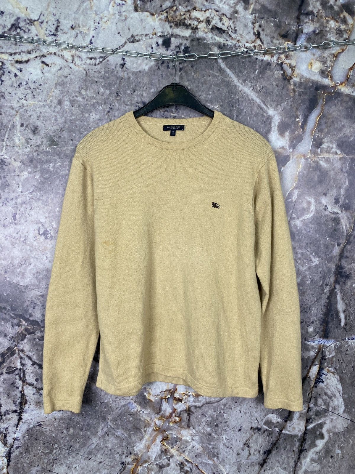 Men's Burberry Sweater Pullover Luxury Size Medium