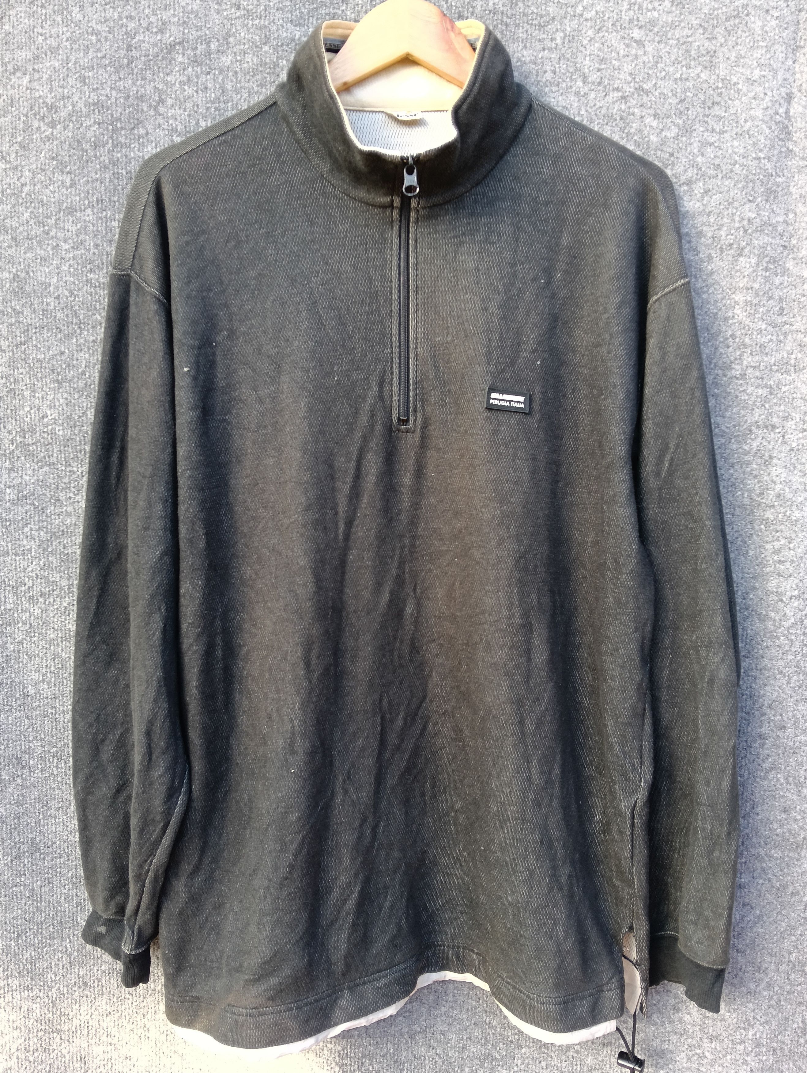 Ellesse Vintage Ellesse Half Zipper Long Sleeve 🇯🇵 Size US L / EU 52-54 / 3 - 1 Thumbnail
