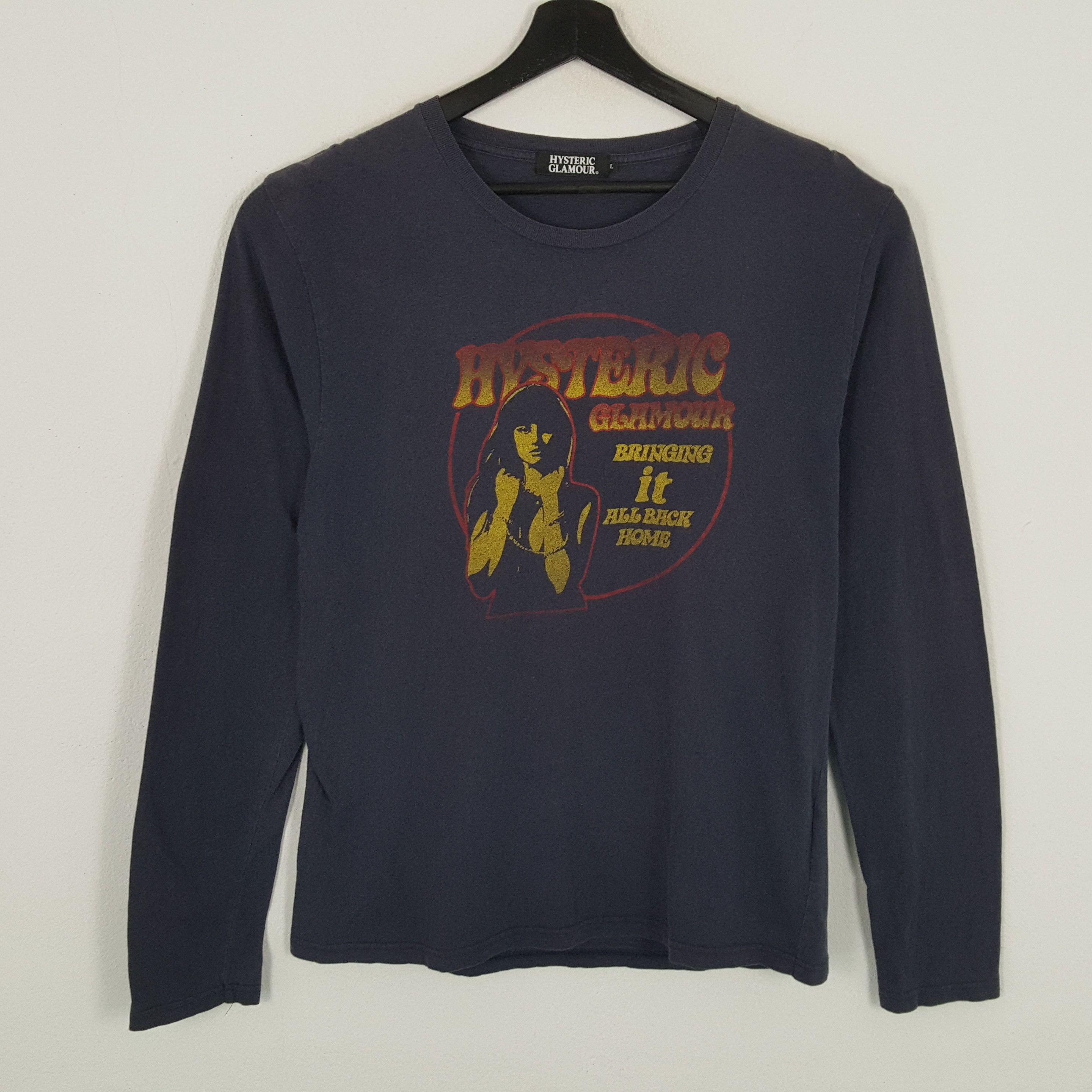 Hysteric Glamour × Japanese Brand × Vintage HYSTERIC GLAMOUR Japanese Brand Streetwear Style Tshirt Size US M / EU 48-50 / 2 - 1 Thumbnail