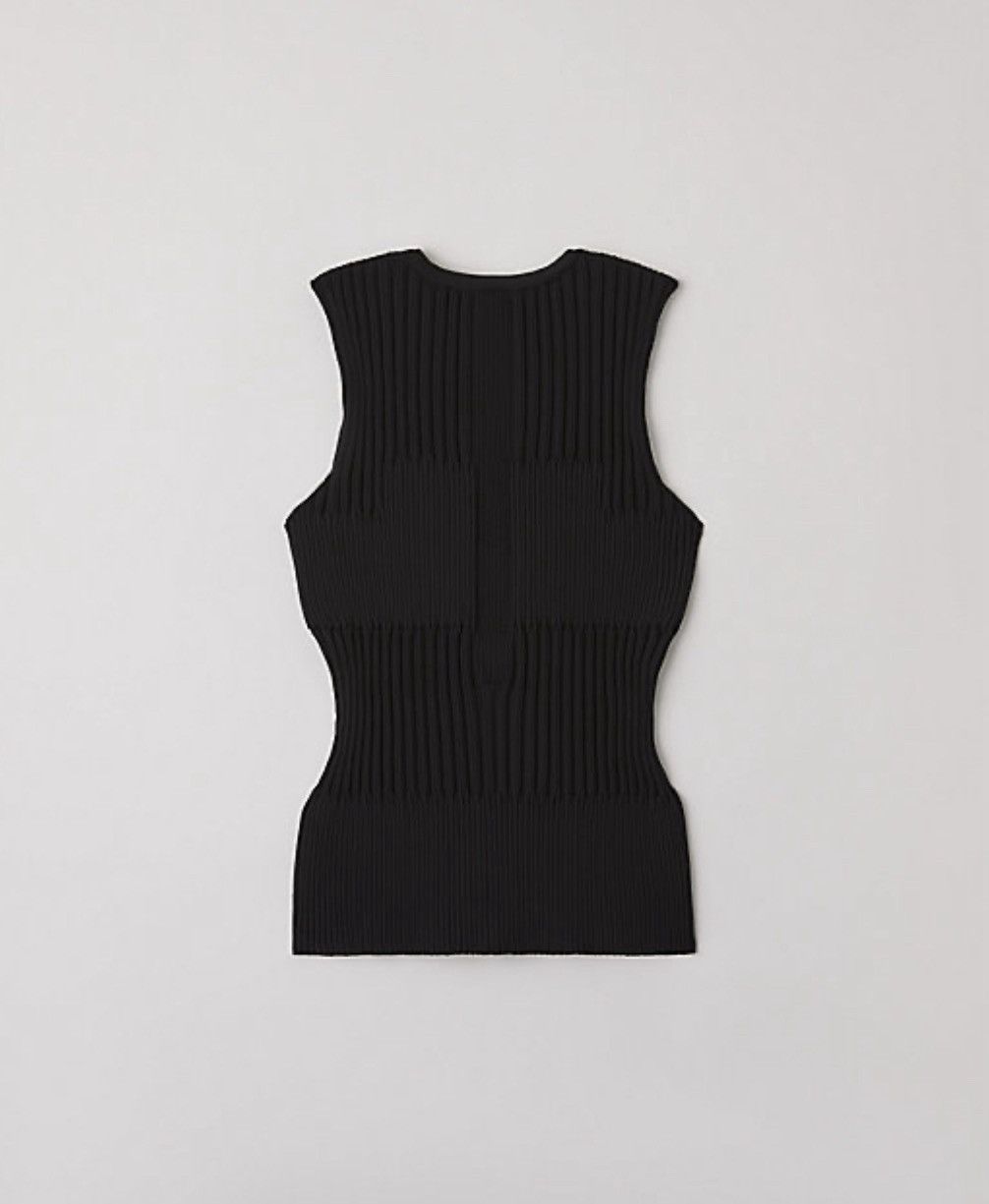 CFCL CFCL Fluted Sleeveless Tops Polyester Black CF007KN110 Size ONE SIZE - 2 Thumbnail