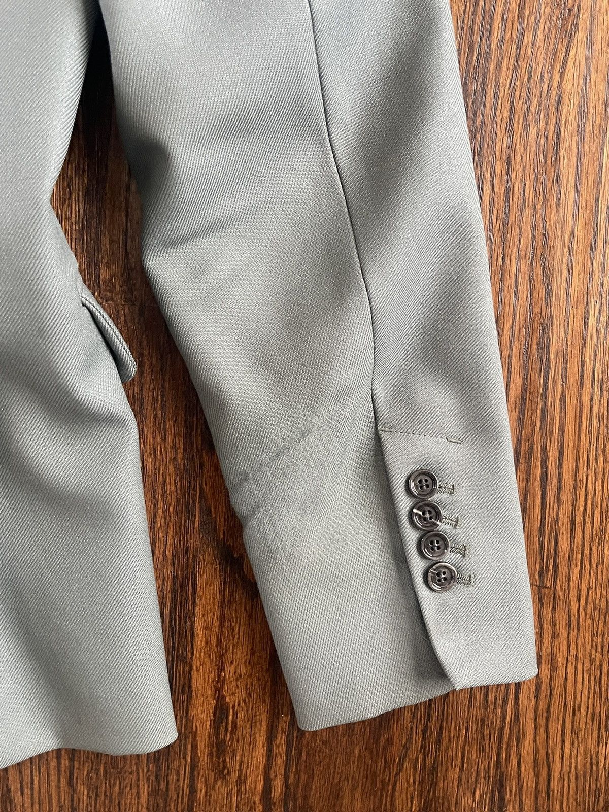 AMI AMI Teal/Blue/Green Mens Blazer L Size 42R - 5 Thumbnail