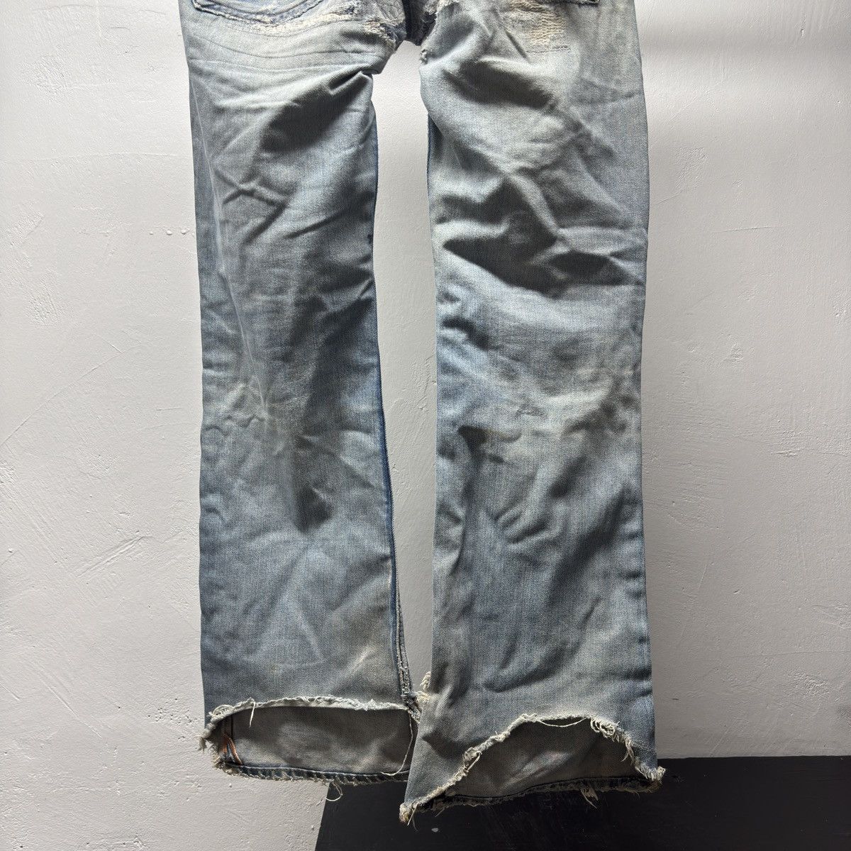 Diesel Diesel Thrashed Faded Distressed Repaired Jeans ERD Grunge Size US 34 / EU 50 - 10 Thumbnail
