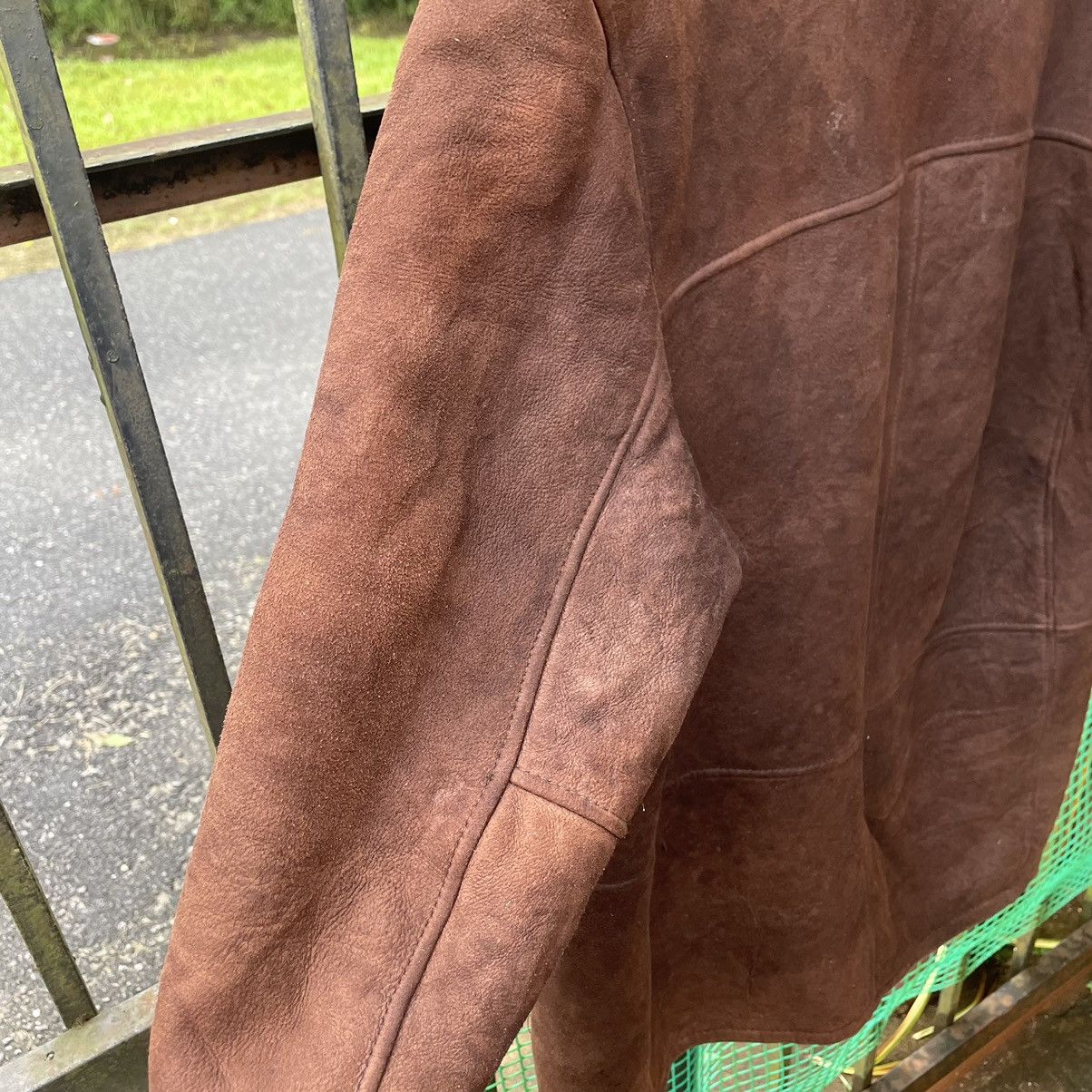 Yves Saint Laurent 🔥90s Yves Saint Laurent Sherpa Sheepskin Heavy Coat Jacket Size US M / EU 48-50 / 2 - 6 Thumbnail