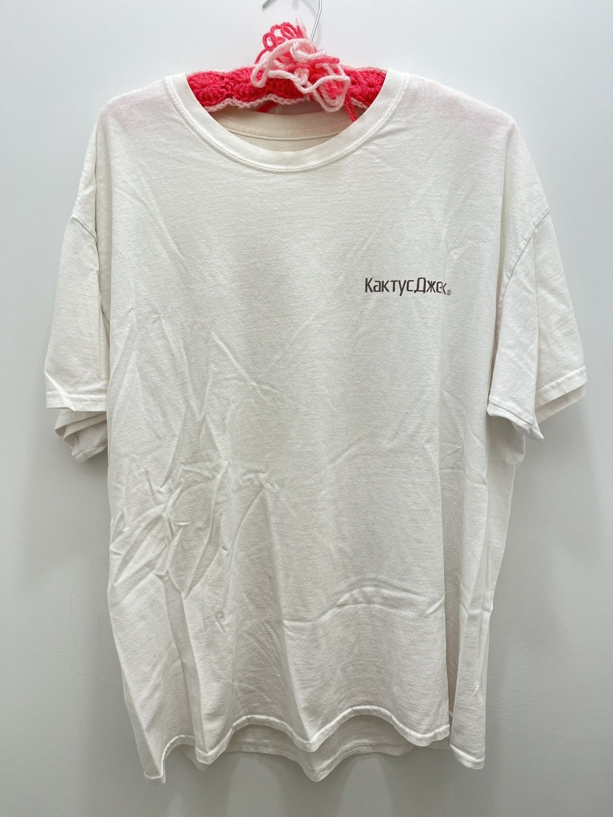 Travis Scott Travis Scott Fortnite Washed White Rage Emote T-Shirt Size US L / EU 52-54 / 3 - 3 Thumbnail