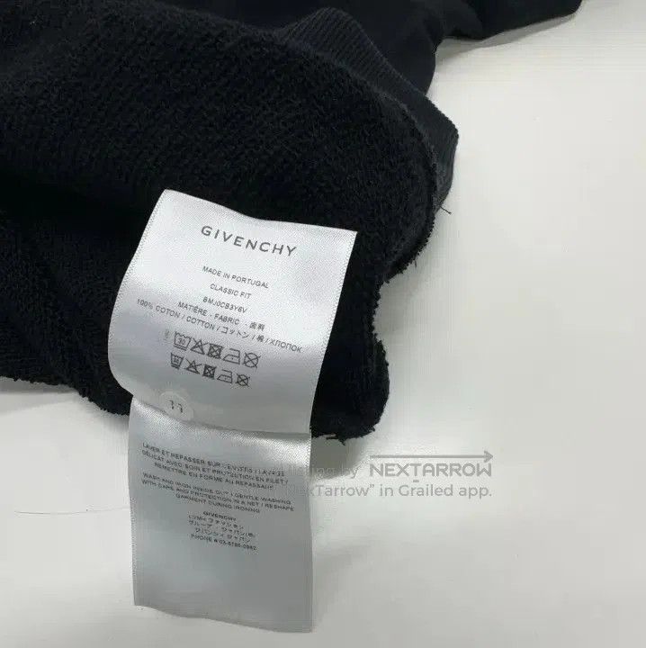 Givenchy Givenchy Men's Logo Print Crewneck Sweatshirt. Size US S / EU 44-46 / 1 - 3 Thumbnail