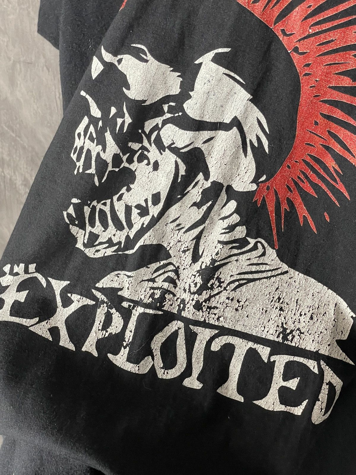 Band Tees × Vintage Vintage The Exploited Fuck The System Metal Rare Band Tee Size US M / EU 48-50 / 2 - 8 Thumbnail