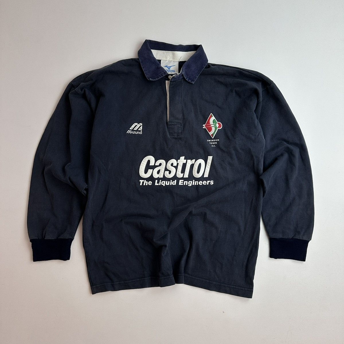 Mizuno Vintage Mizuno Swindon Town F.C. 1997/1999 Shirt Size US M / EU 48-50 / 2 - 1 Thumbnail
