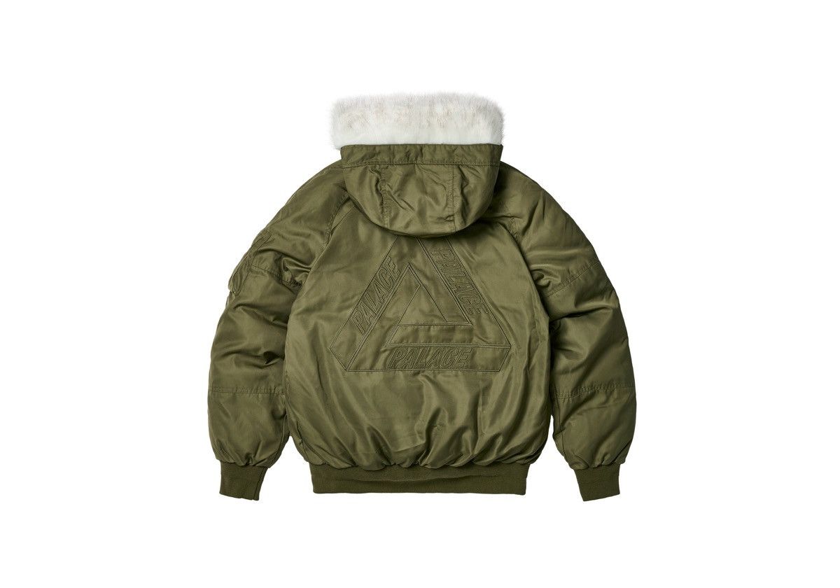 Palace Palace P2B Cargo Parka in Olive Men’s Size Large Faux Fur Size US L / EU 52-54 / 3 - 4 Thumbnail