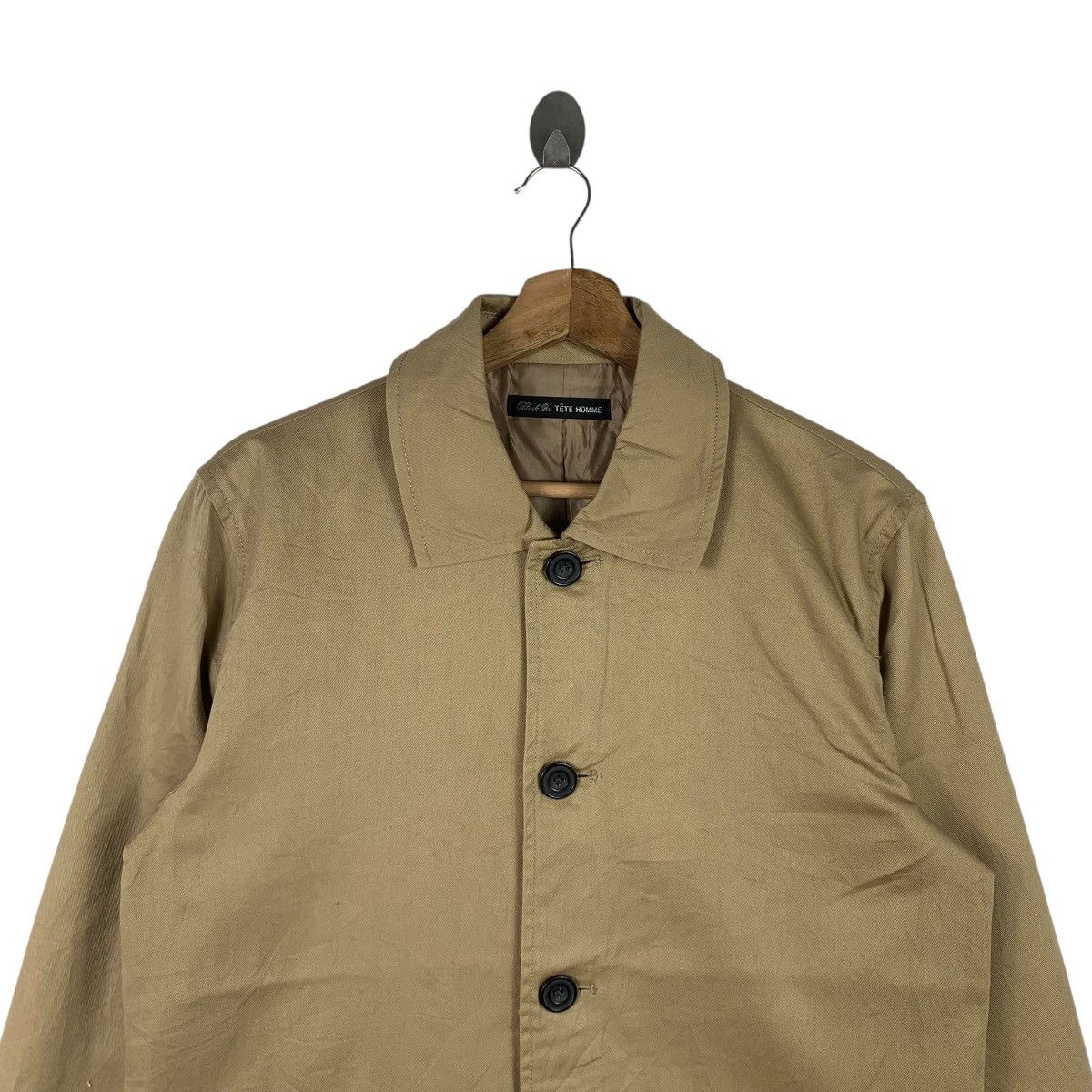 Japanese Brand × Tete Homme × Vintage Vintage TETE HOMME Japanese Brand Casualwear LongCoat Jacket Size US L / EU 52-54 / 3 - 4 Thumbnail