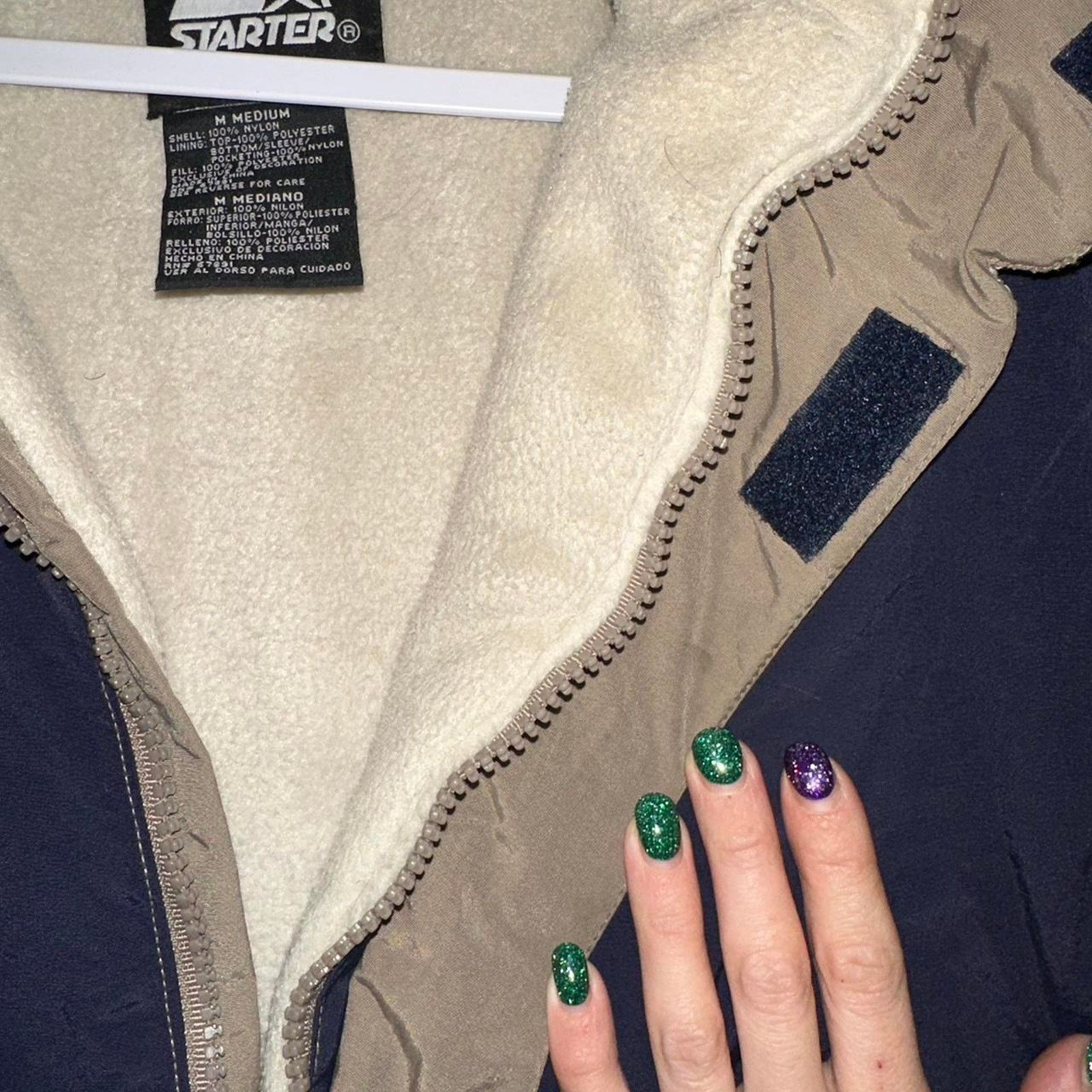 Starter Vintage Starter Jacket/Coat Fleece Lining size M Size US M / EU 48-50 / 2 - 5 Thumbnail