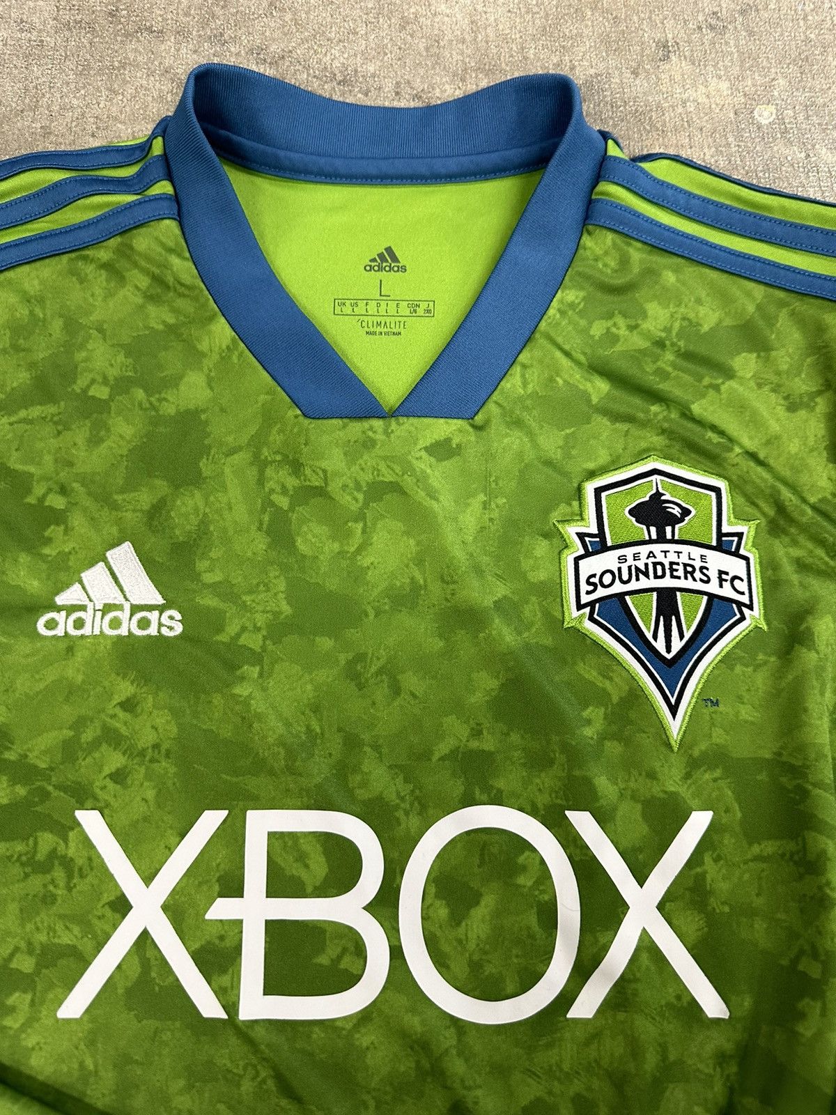 Adidas 2018 Adidas Seattle Sounders Soccer Jersey Kit Maglia Size US L / EU 52-54 / 3 - 6 Thumbnail
