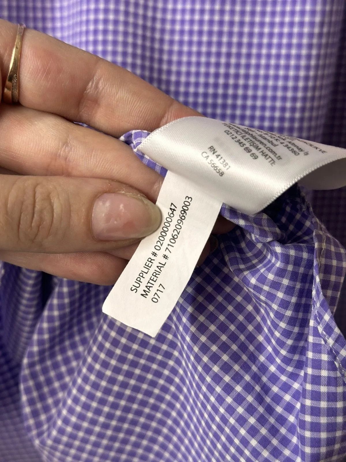 Polo Ralph Lauren Shirt Purple Label Polo Ralph Lauren Distressed Double RRL Size US L / EU 52-54 / 3 - 19 Thumbnail