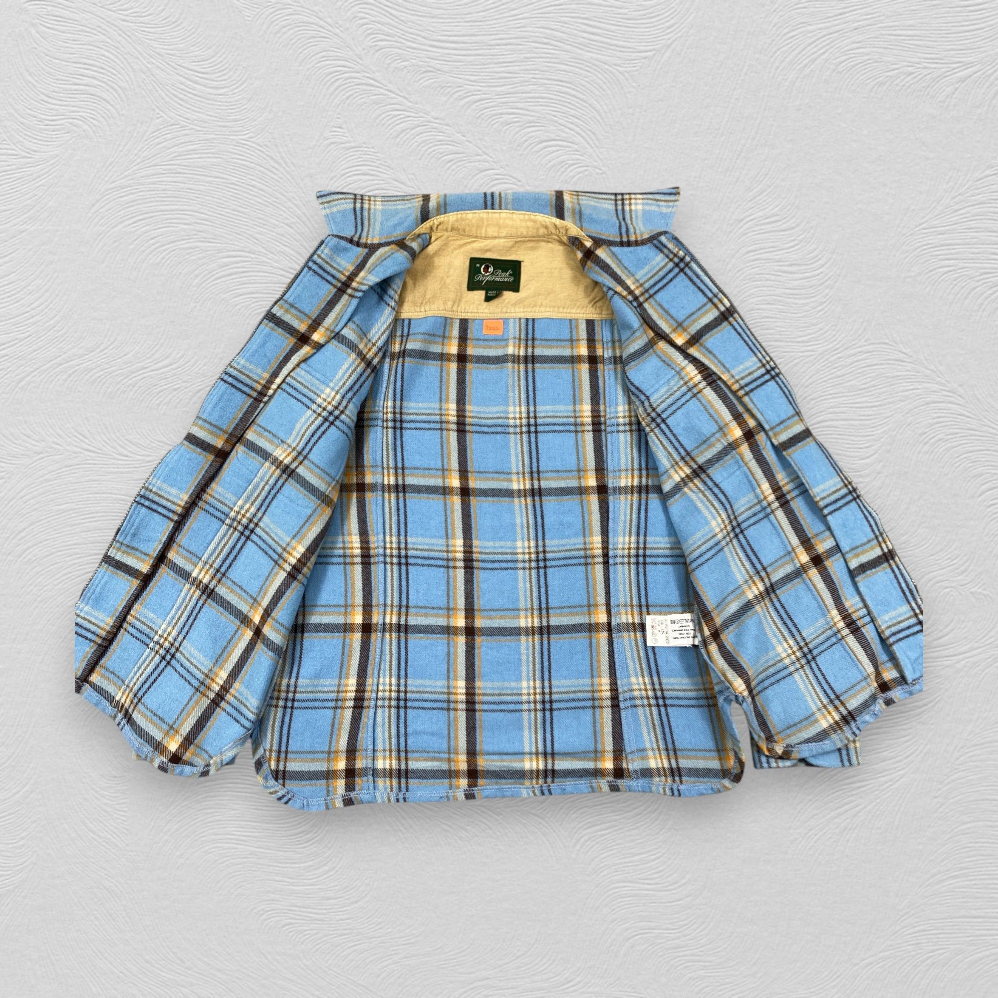 Peak Performance Vintage Peak Performance Flannel Zipper Jacket- J222 Size US M / EU 48-50 / 2 - 3 Thumbnail