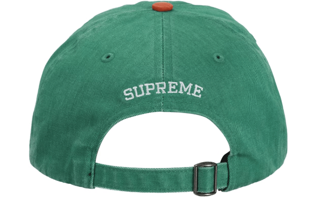 Supreme Supreme Pigment Coated 2-Tone S Logo 6-Panel Green Size ONE SIZE - 2 Thumbnail