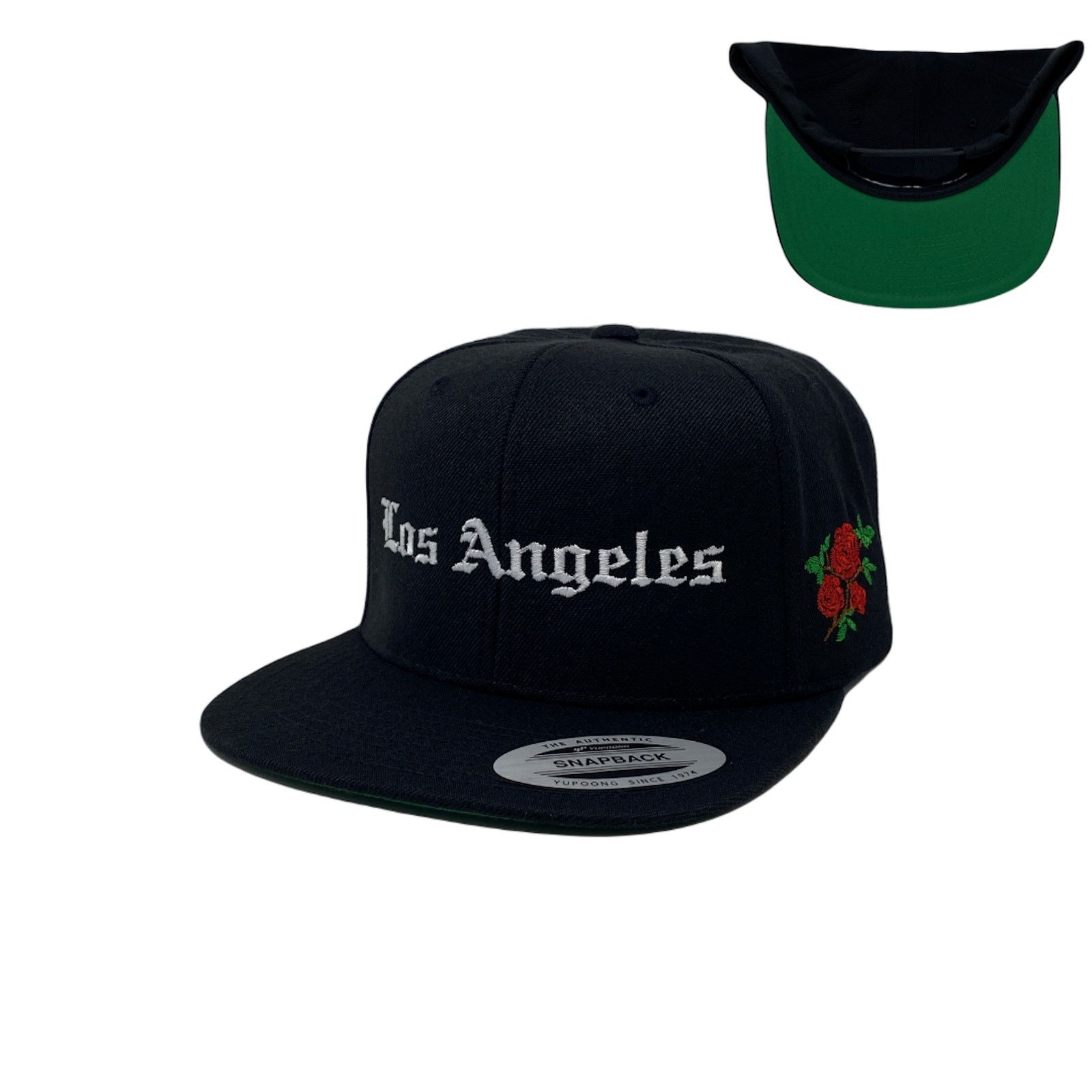 Other Los Angeles Old English Rose (Side Hit) Snapback Hat Size ONE SIZE - 1 Thumbnail