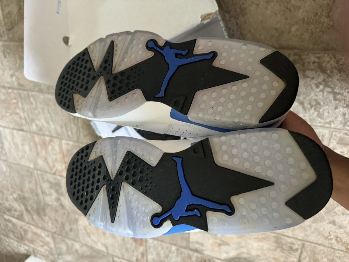 Jordan Brand × Nike 2014 Air Jordan 6 Sport Blue Size US 11.5 / EU 44-45 - 3 Thumbnail