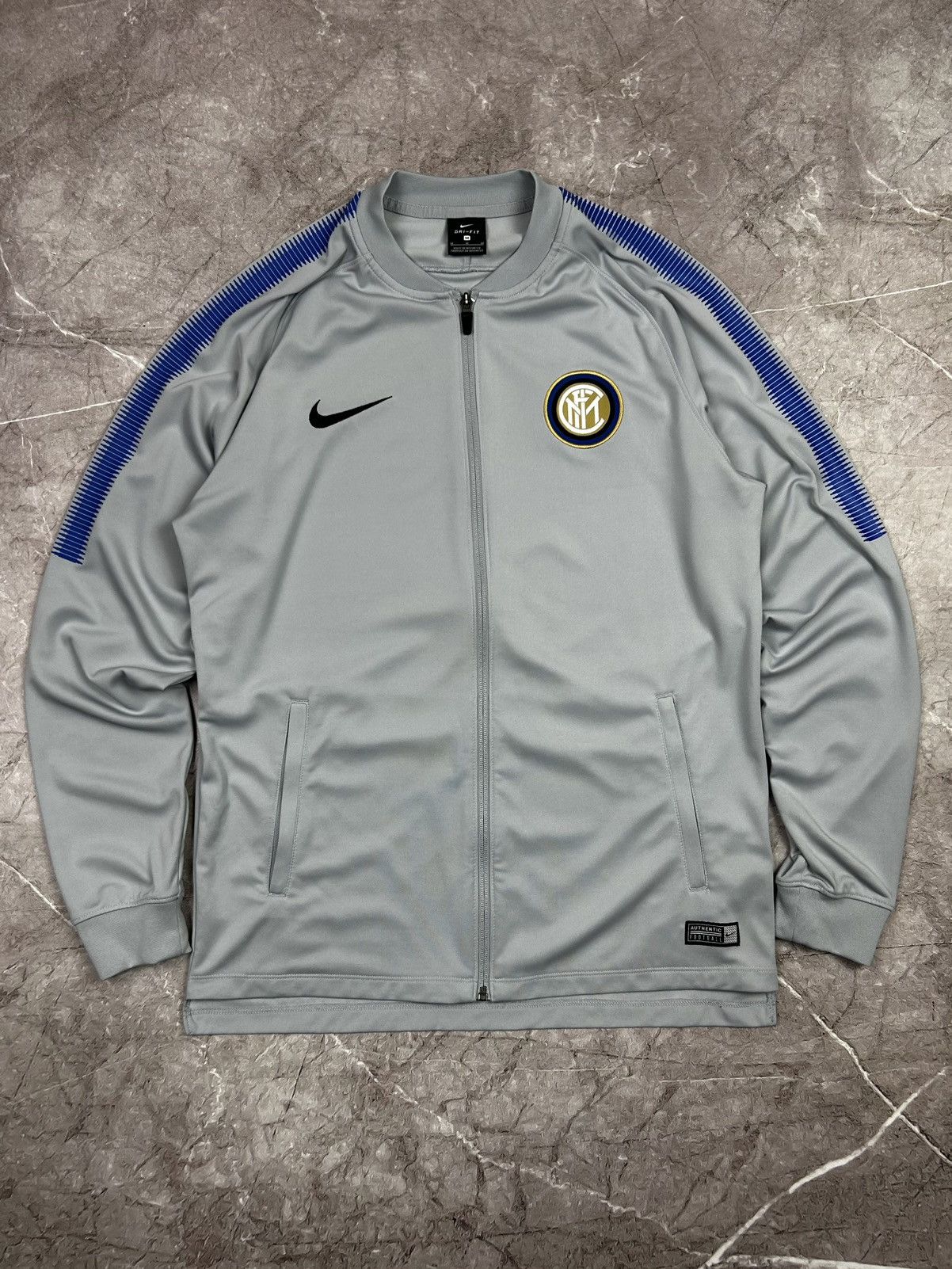 Nike × Vintage Vintage Nike Inter Milan track jacket Size M logo Size US M / EU 48-50 / 2 - 1 Thumbnail