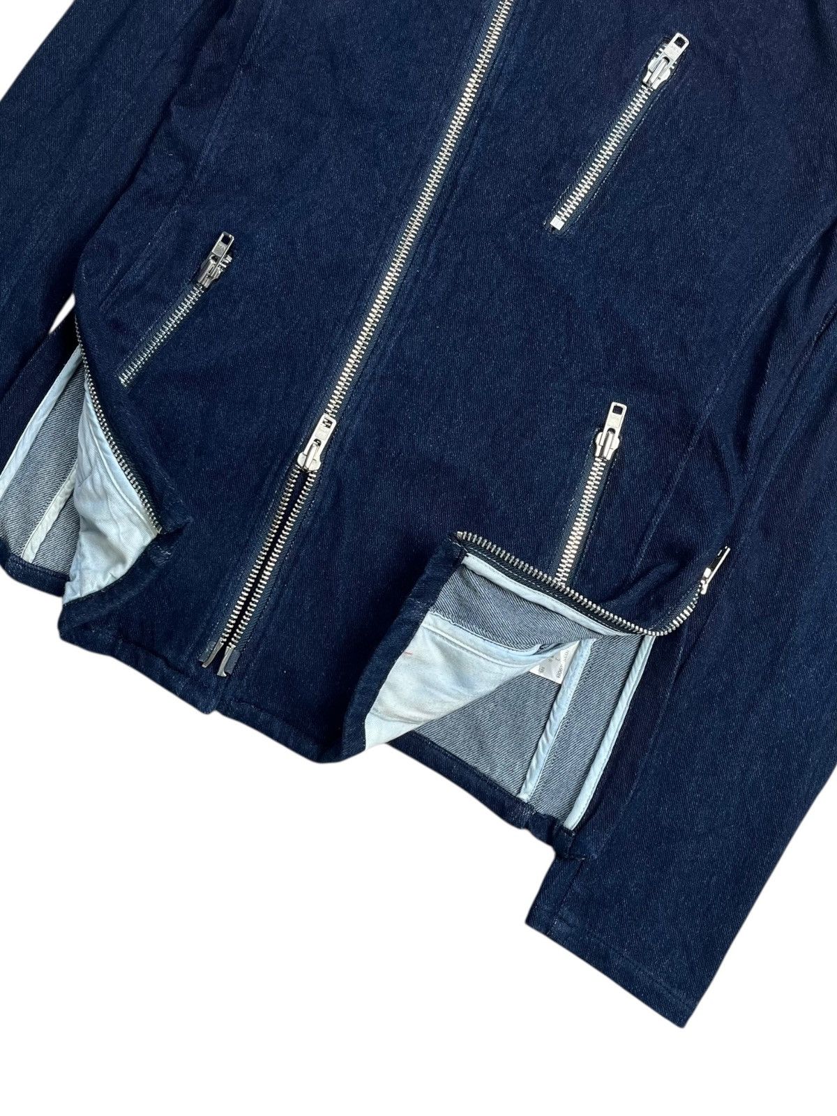 BUFFALO BOBS 2000s No ID - Asymetrical Zips Jacket Size US M / EU 48-50 / 2 - 8 Thumbnail
