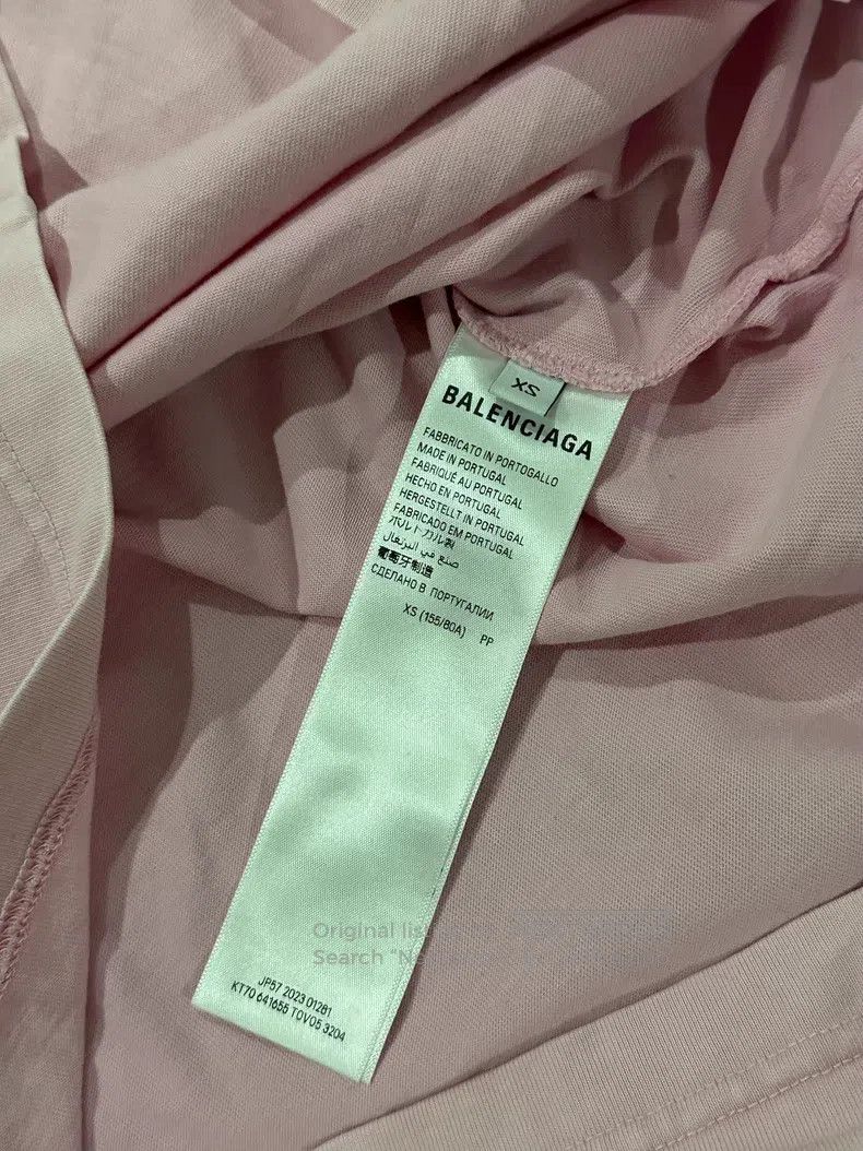 Balenciaga Balenciaga Pink Short Sleeve Size US XS / EU 42 / 0 - 5 Thumbnail