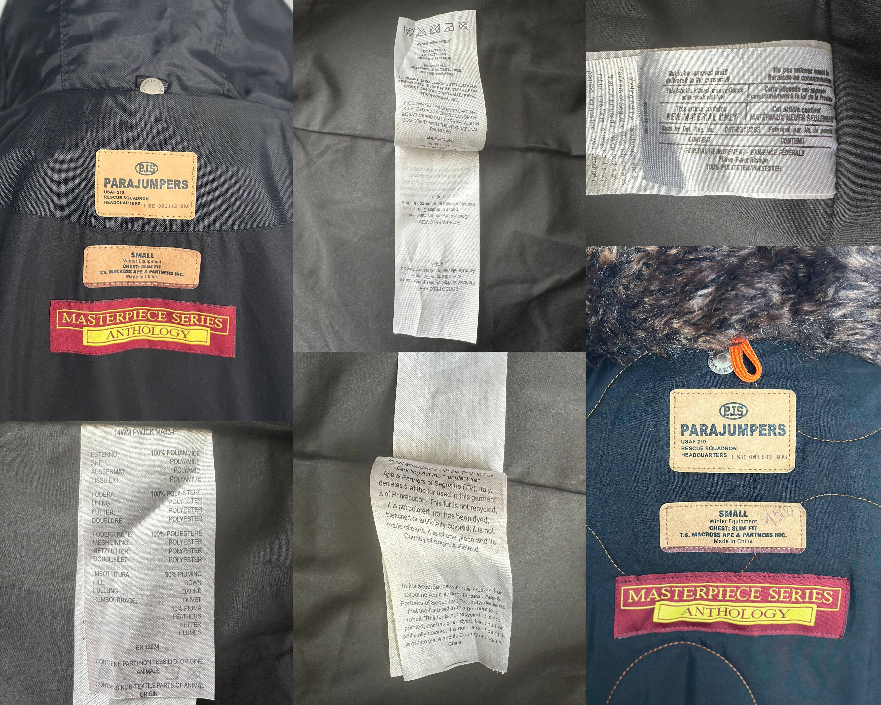 Parajumpers PARAJUMPERS Kodiak Masterpiece Down Parka Jacket With Lining Size US S / EU 44-46 / 1 - 20 Thumbnail