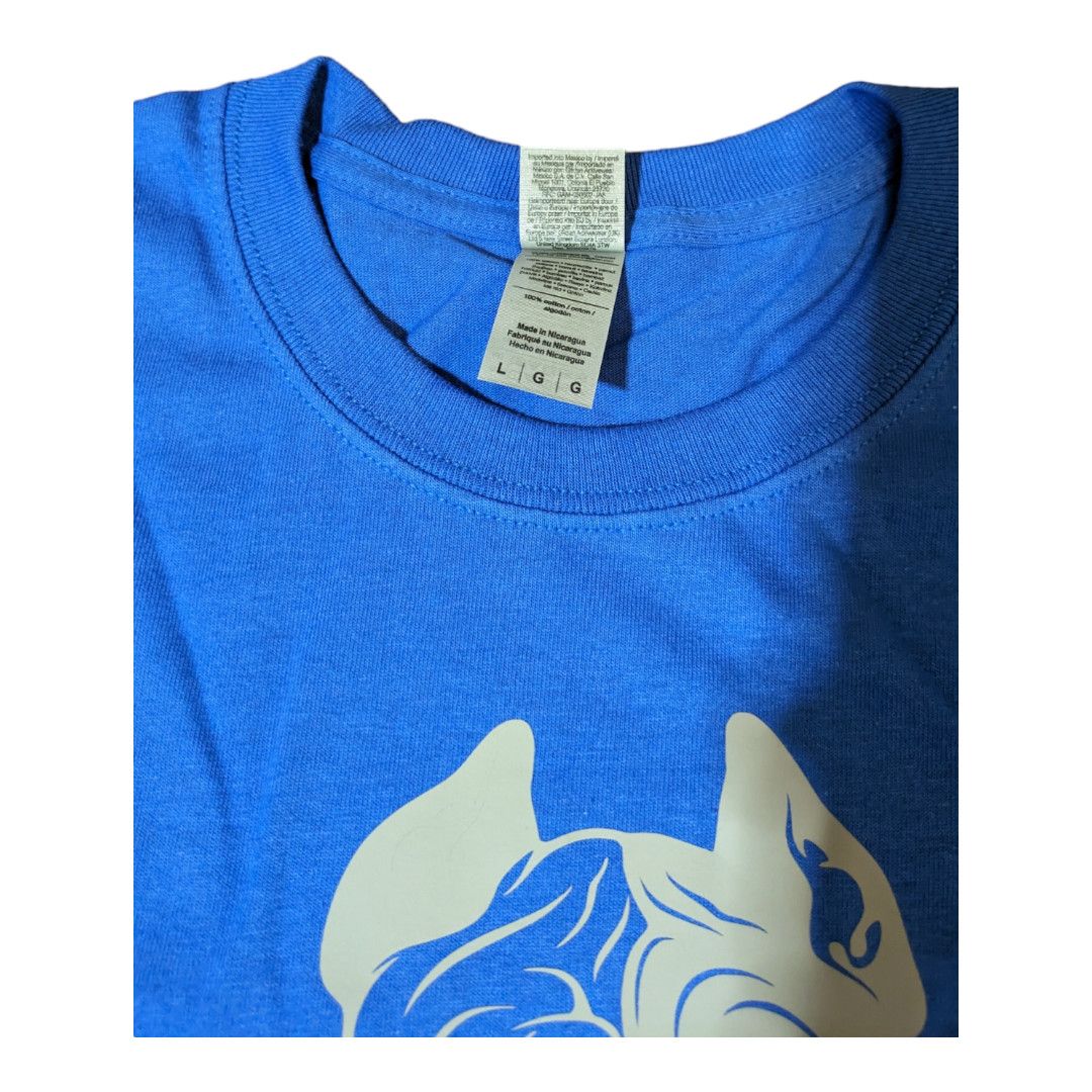 Vintage Hasta la Vista Baby - American Pit bull on Men's T-Shirt Size US L / EU 52-54 / 3 - 4 Thumbnail