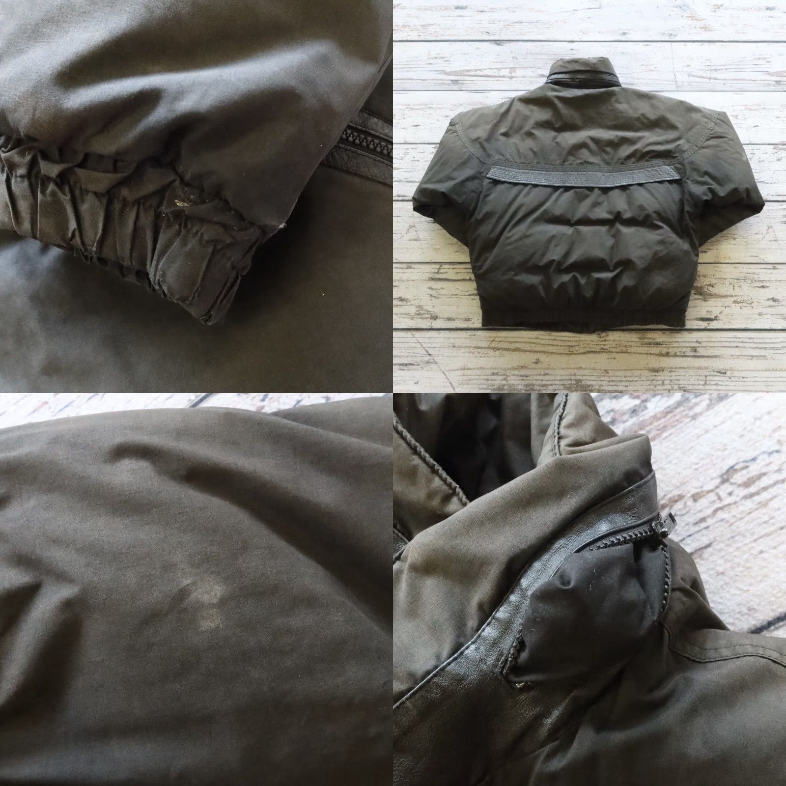 Vintage VINTAGE Triple F.A.T. Goose Puffer Jacket Shirt Men L Black"} Size US L / EU 52-54 / 3 - 10 Thumbnail