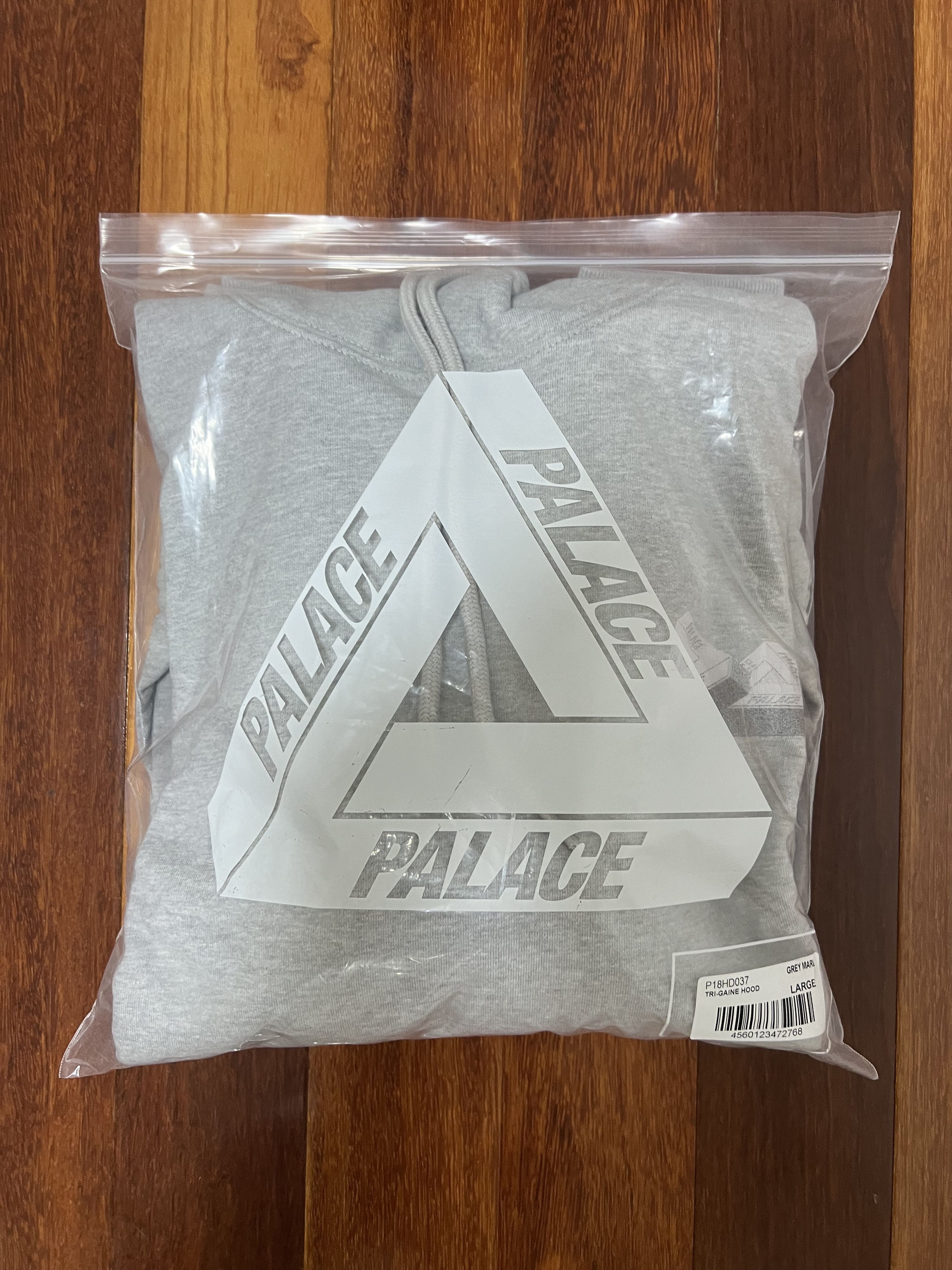 Palace 💚 2020 Palace Tri-Gaine Hoodie Grey Marl Large NEW Size US L / EU 52-54 / 3 - 10 Thumbnail