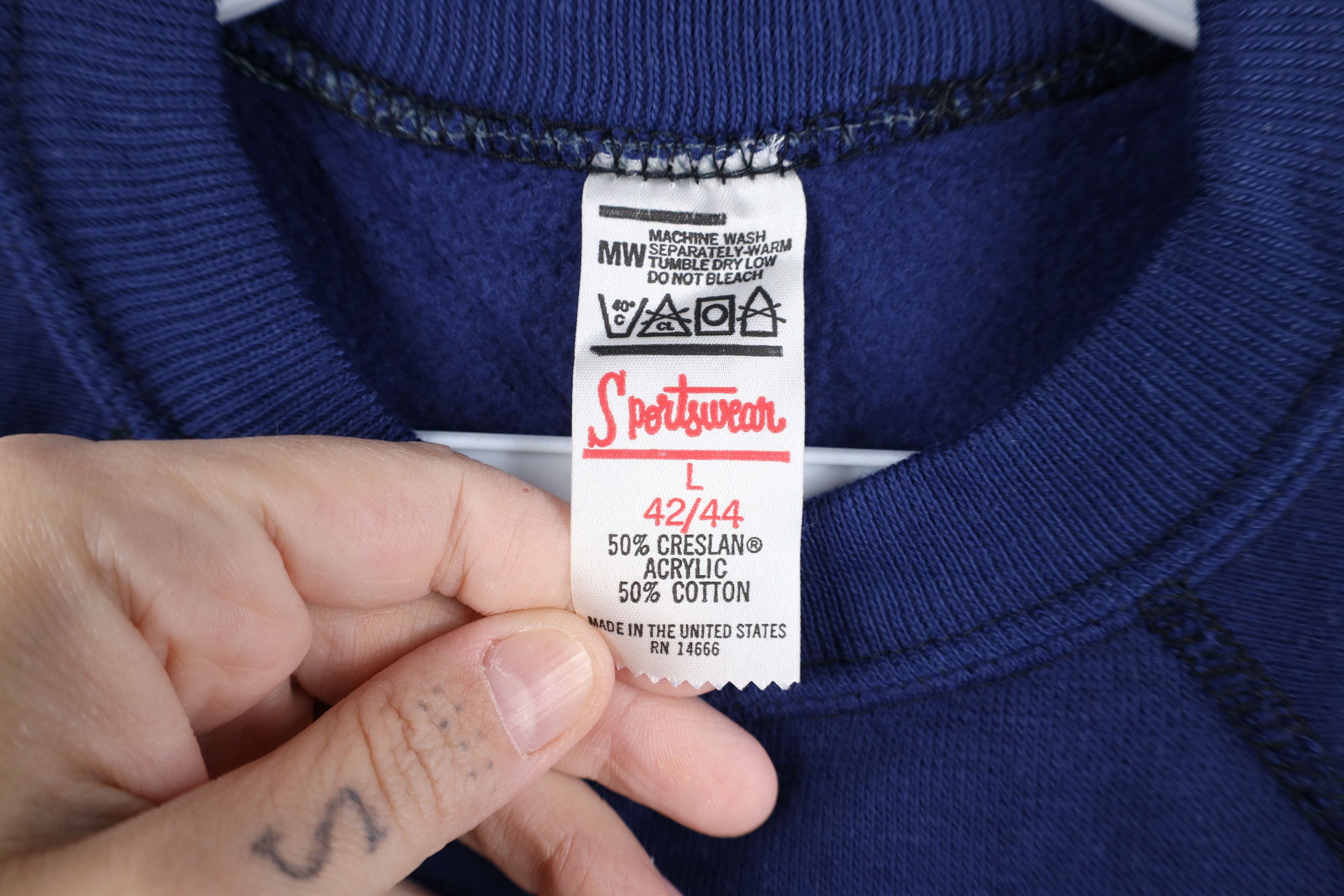 Vintage Deadstock Vintage 70s Streetwear Crewneck Sweatshirt USA Size US L / EU 52-54 / 3 - 8 Thumbnail