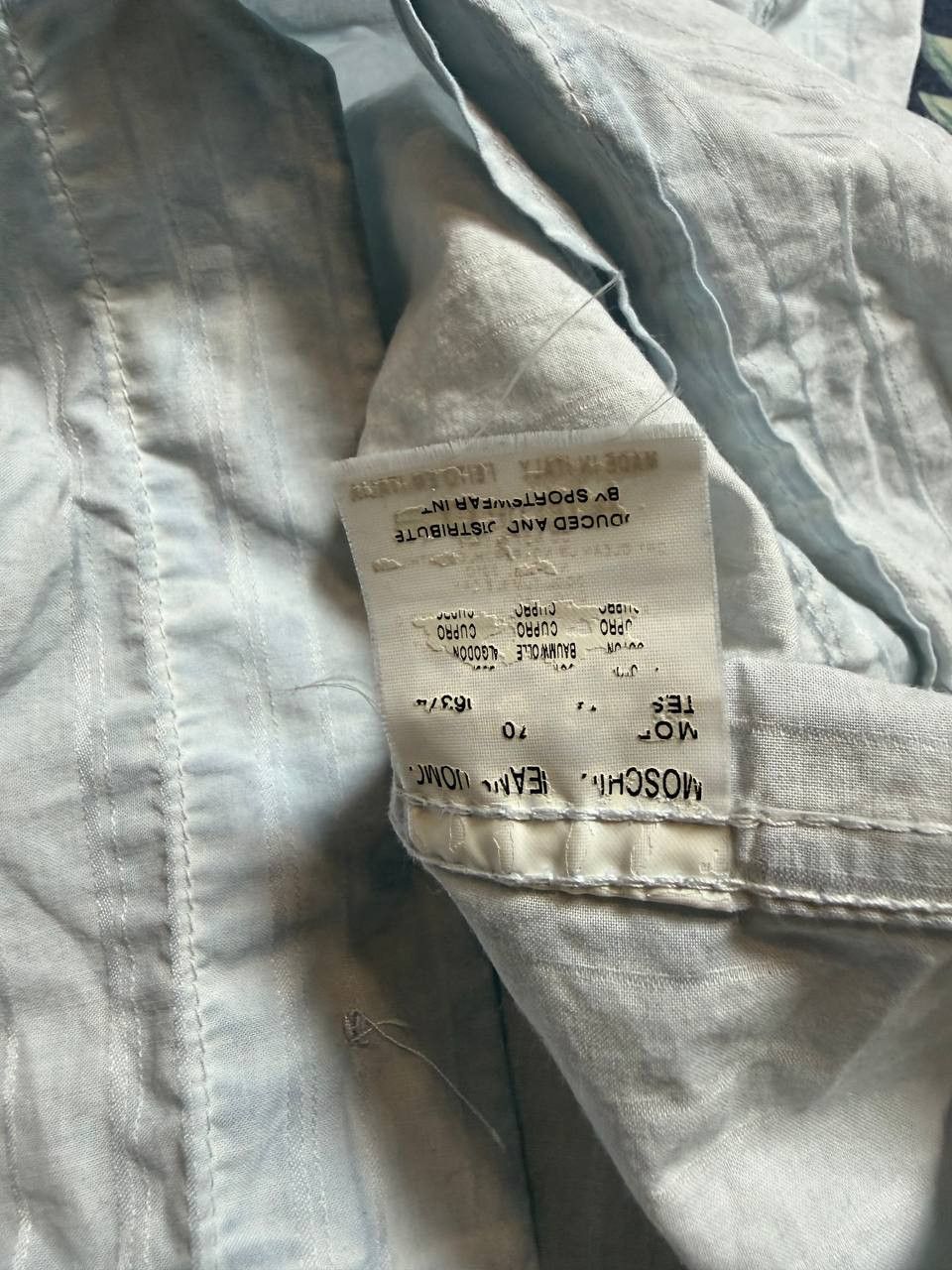 Moschino MOSCHINO JEANS SHIRT SHIRT CASUAL VINTAGE BLOUSE Size L / US 10 / IT 46 - 4 Thumbnail