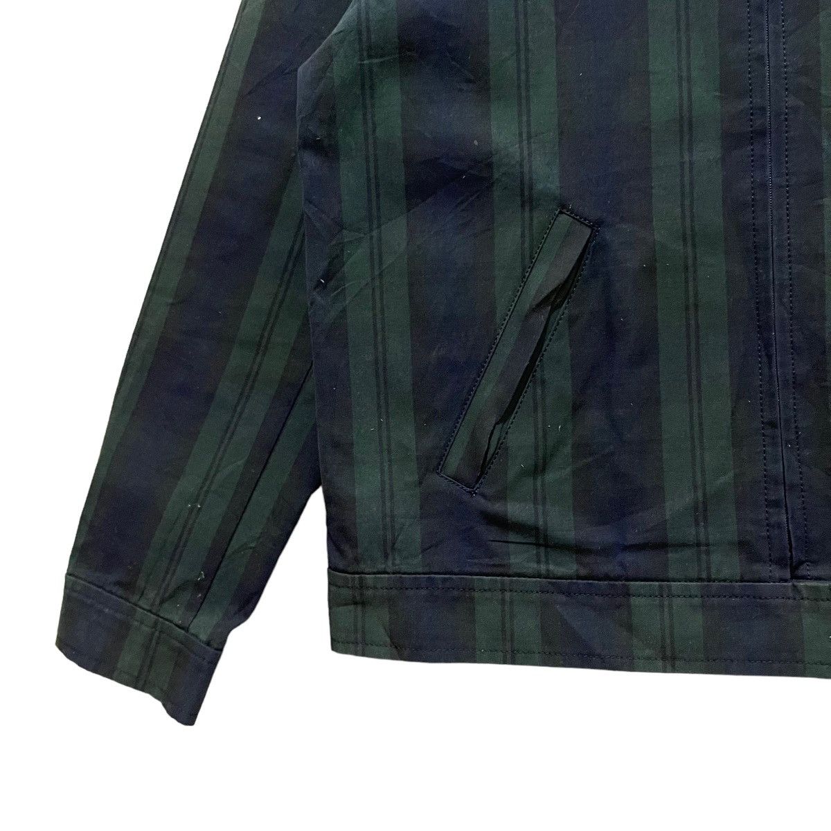 Chevignon Chevignon Zipper Tartan Cropped Jacket Size US S / EU 44-46 / 1 - 6 Thumbnail