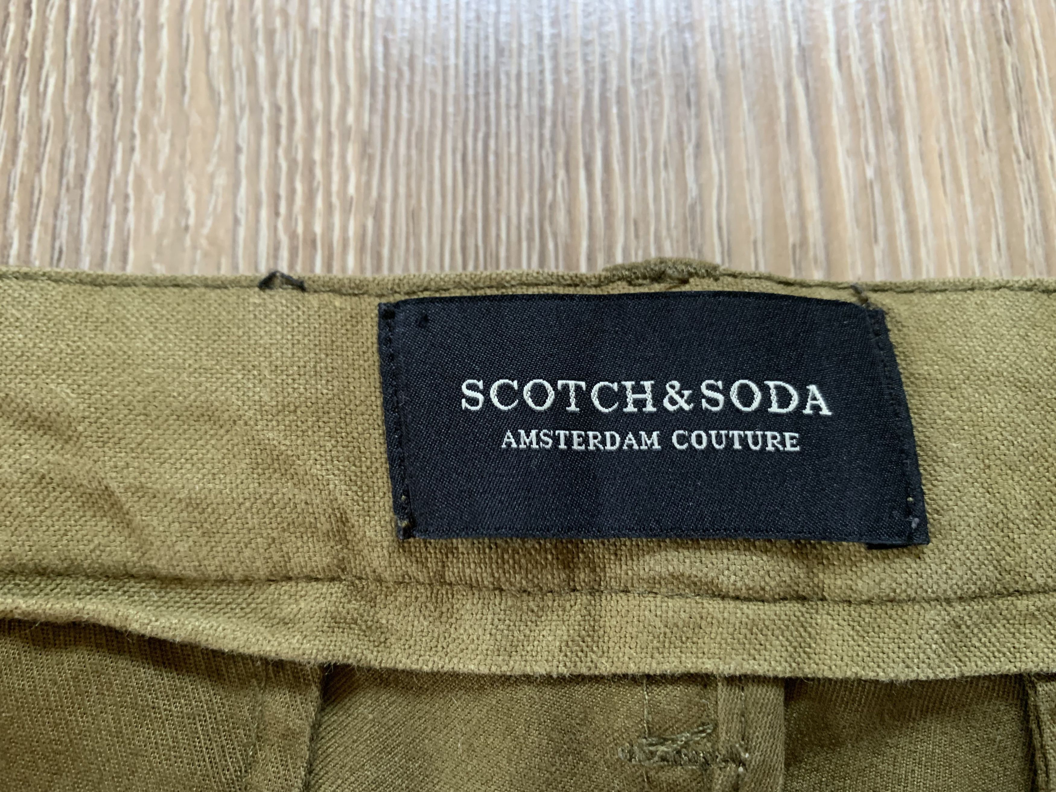 Scotch & Soda Scotch & Soda Stuart Casual Khaki Chino Pants Size US 30 / EU 46 - 9 Thumbnail