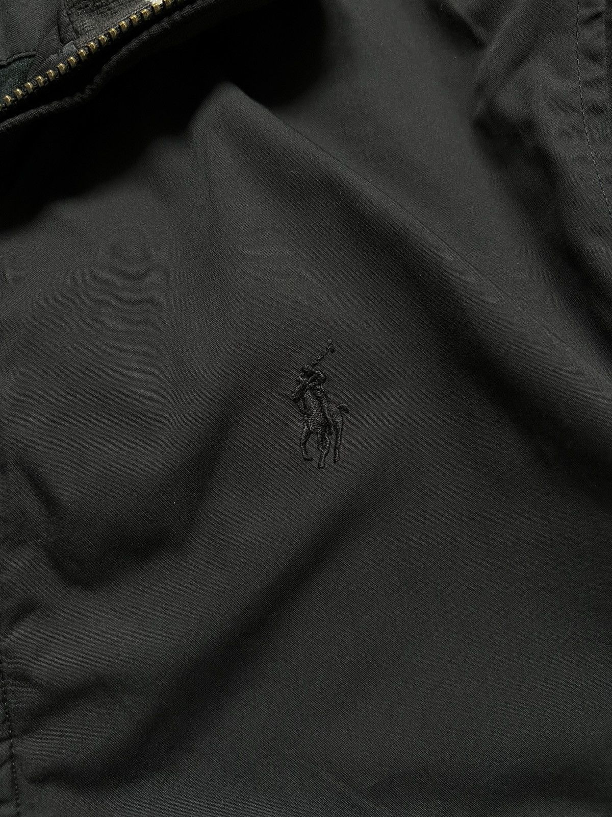Polo Ralph Lauren Polo Ralph Lauren Bomber Jacket Vintage Black Size US S / EU 44-46 / 1 - 11 Thumbnail