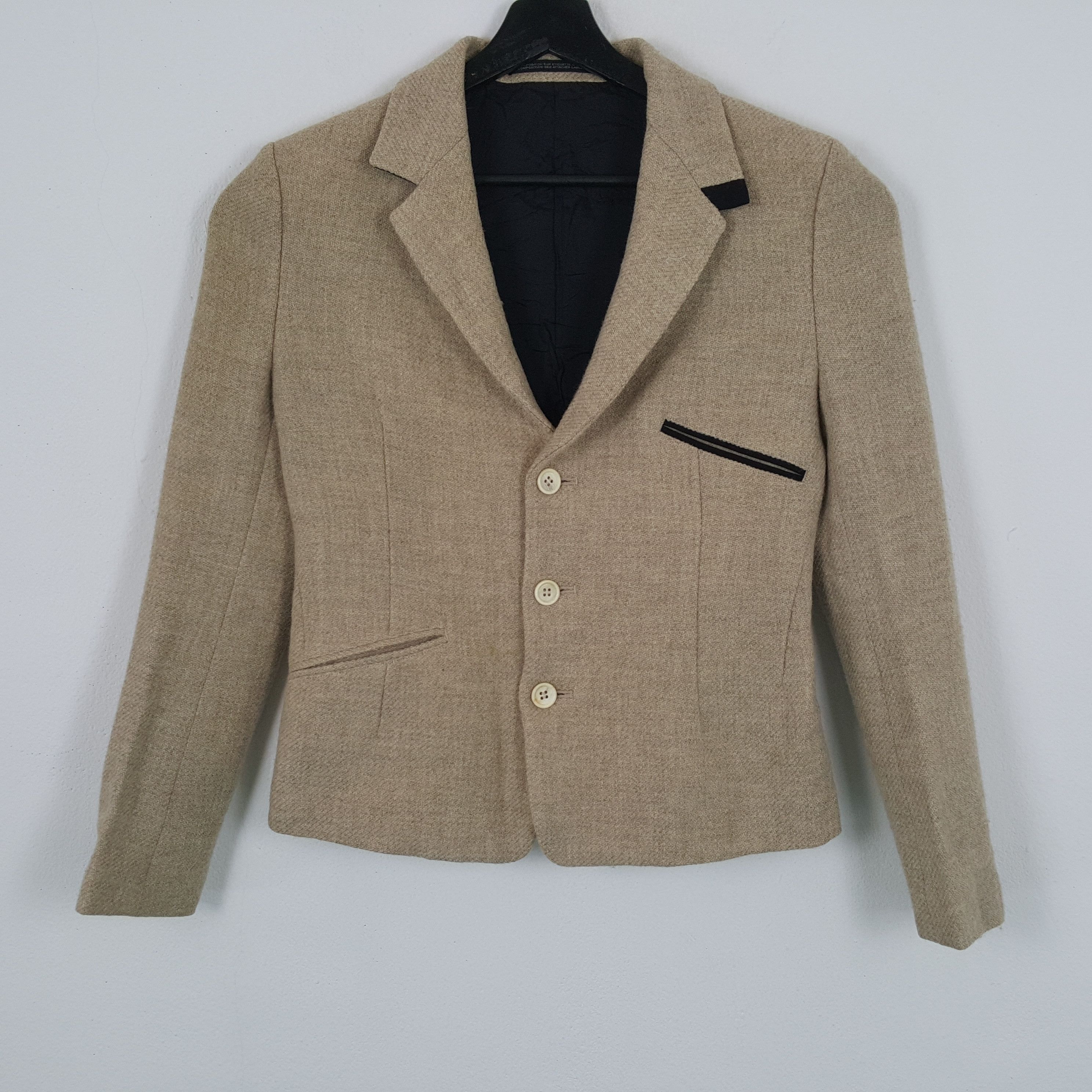 Vintage × Y's × Yohji Yamamoto Y'S YOHJI YAMAMOTO Japanese Designer Formal Style Blazers Size XS / US 0-2 / IT 36-38 - 1 Thumbnail