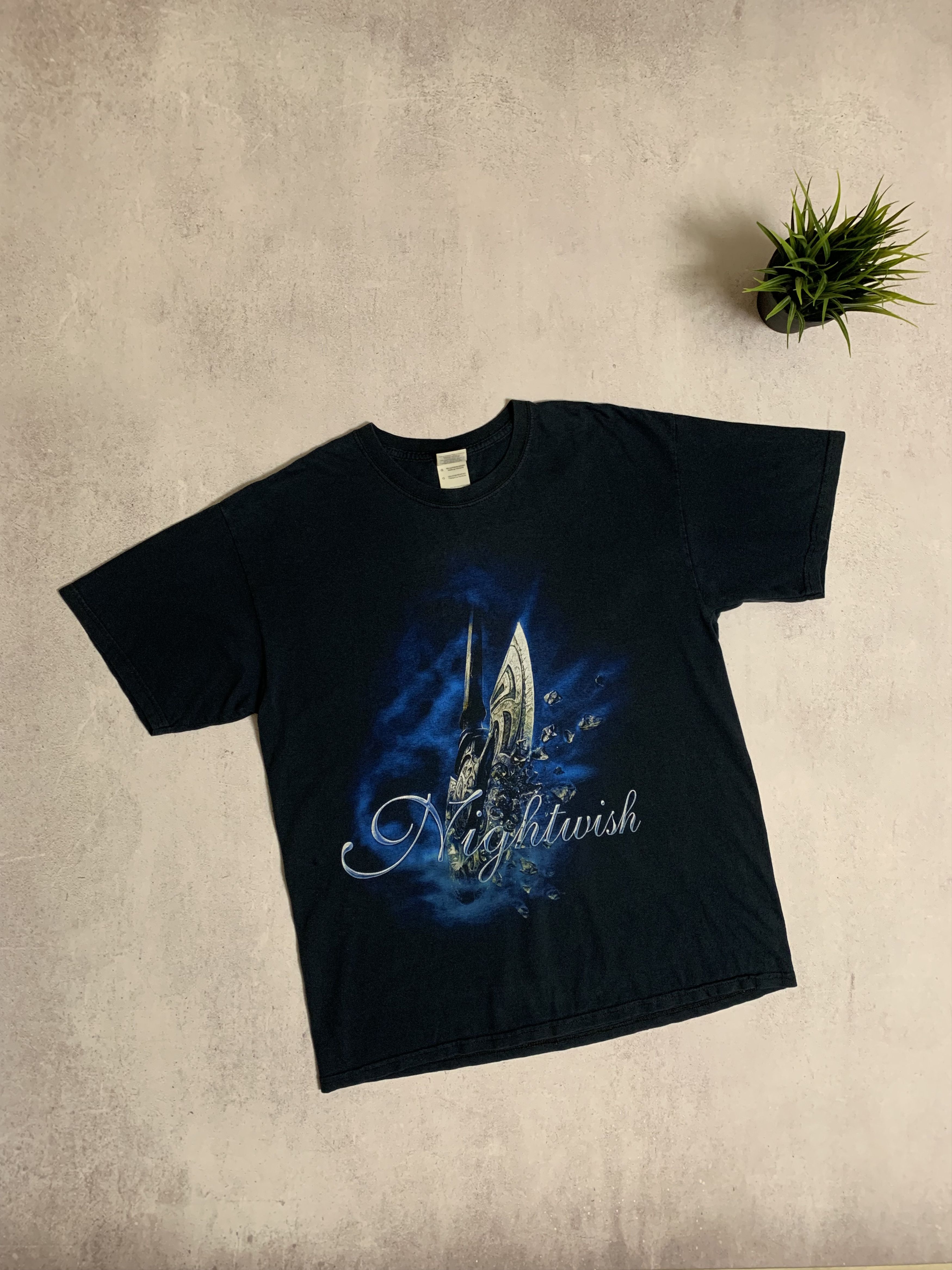 Band Tees Vintage Nightwish T Shirt Tee Baggy Big Logo 90s Y2K Size US L / EU 52-54 / 3 - 1 Thumbnail