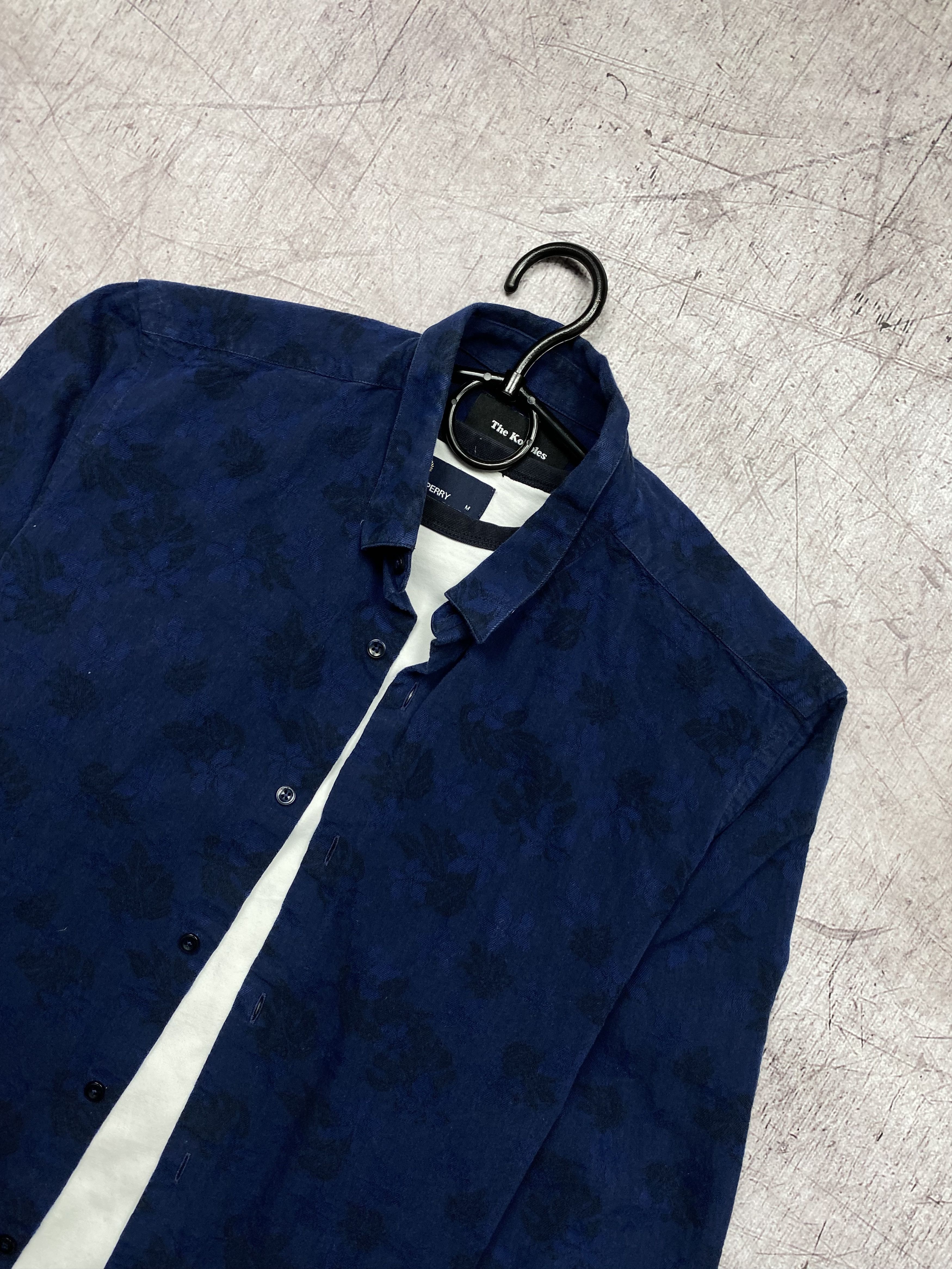 The Kooples × Vintage The Kooples Vintage Mens Printed Long Sleeve Shirt Size US M / EU 48-50 / 2 - 2 Thumbnail