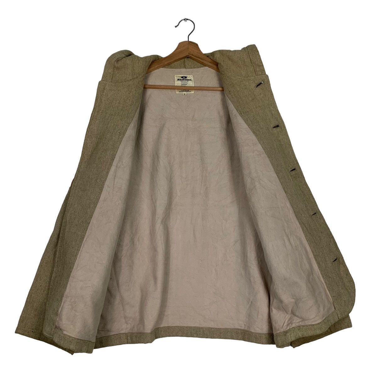 ABAHOUSE ABAHHOUSE Hooded Jacket Button Closure #0329-C15 Size US XL / EU 56 / 4 - 11 Thumbnail