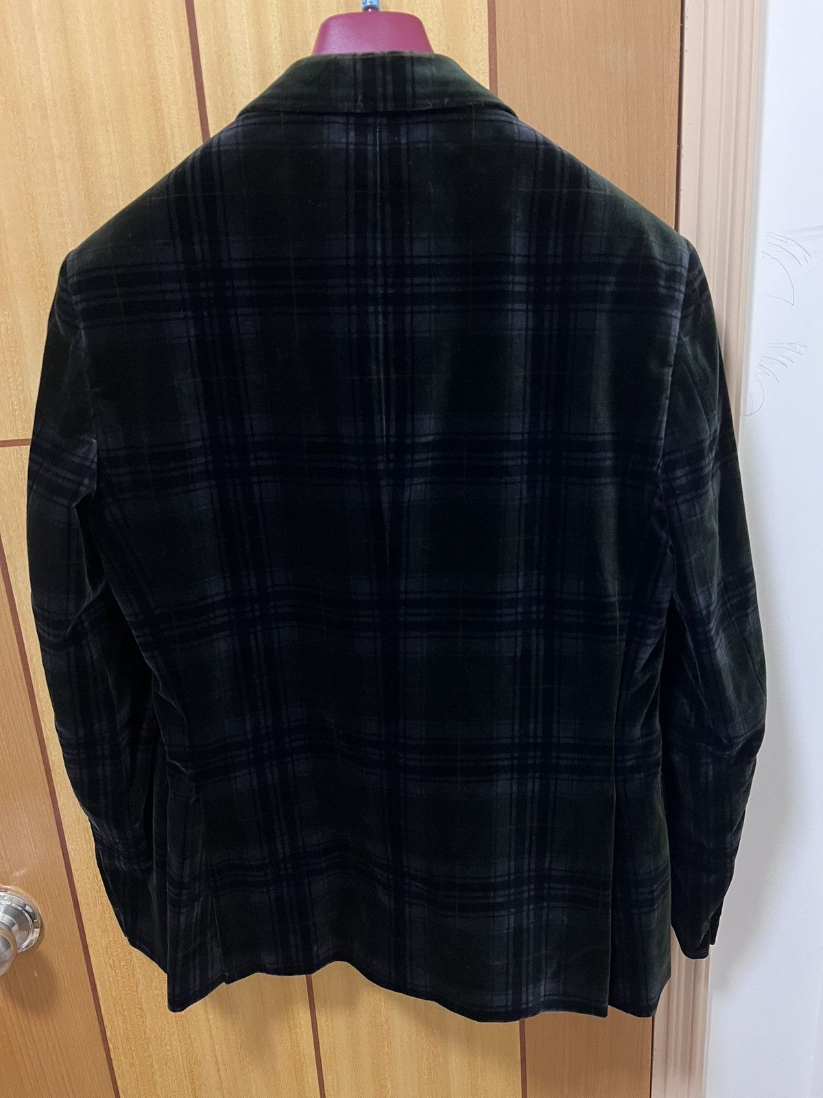 Ralph Lauren Purple Label Ralph Lauren purple label Tartan velvet blazer LNWOT $3500 Size 42R - 2 Thumbnail