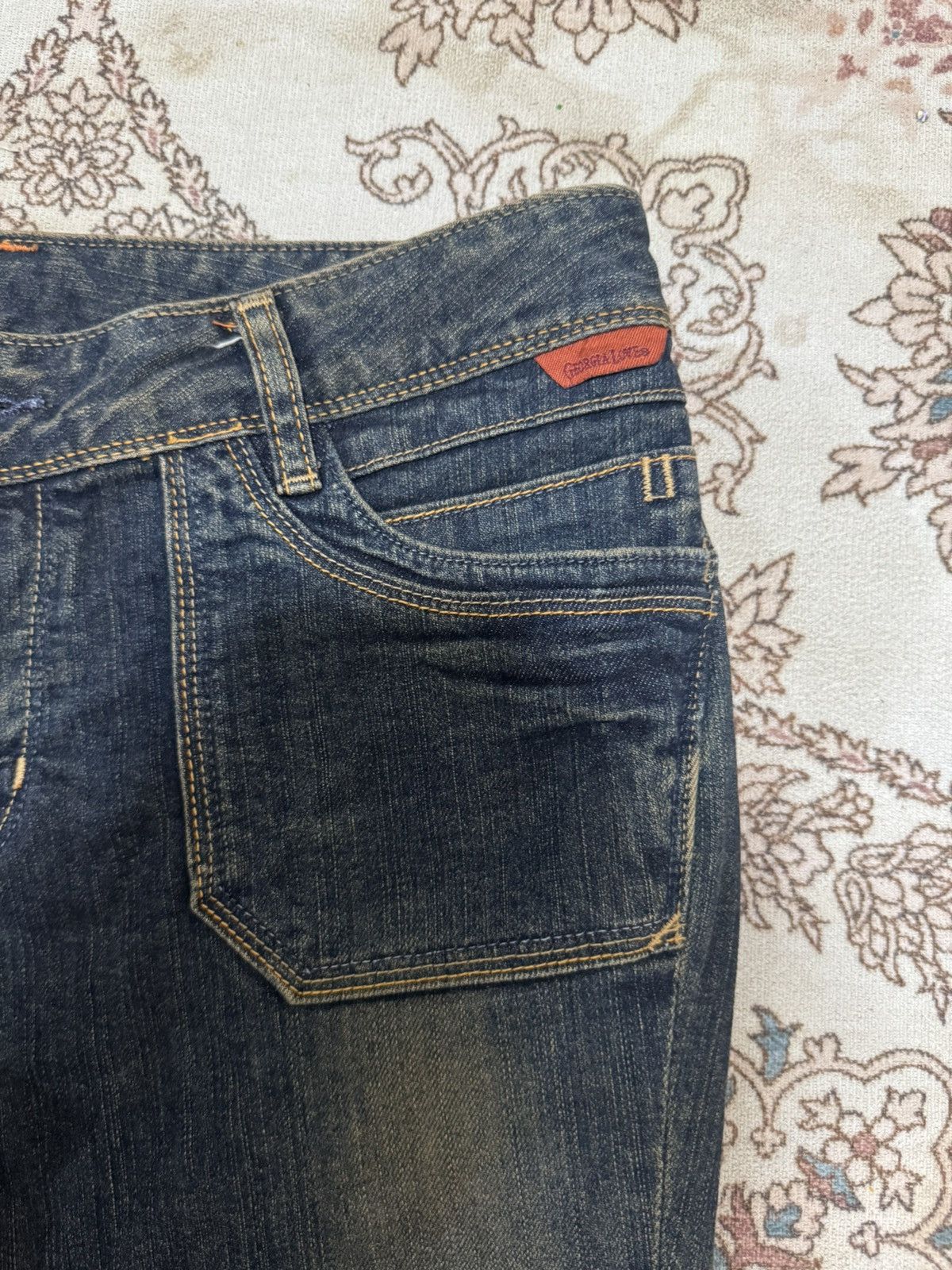Japanese Brand Vintage Georgia Love Flare Bush Jeans Size US 32 / EU 48 - 5 Thumbnail