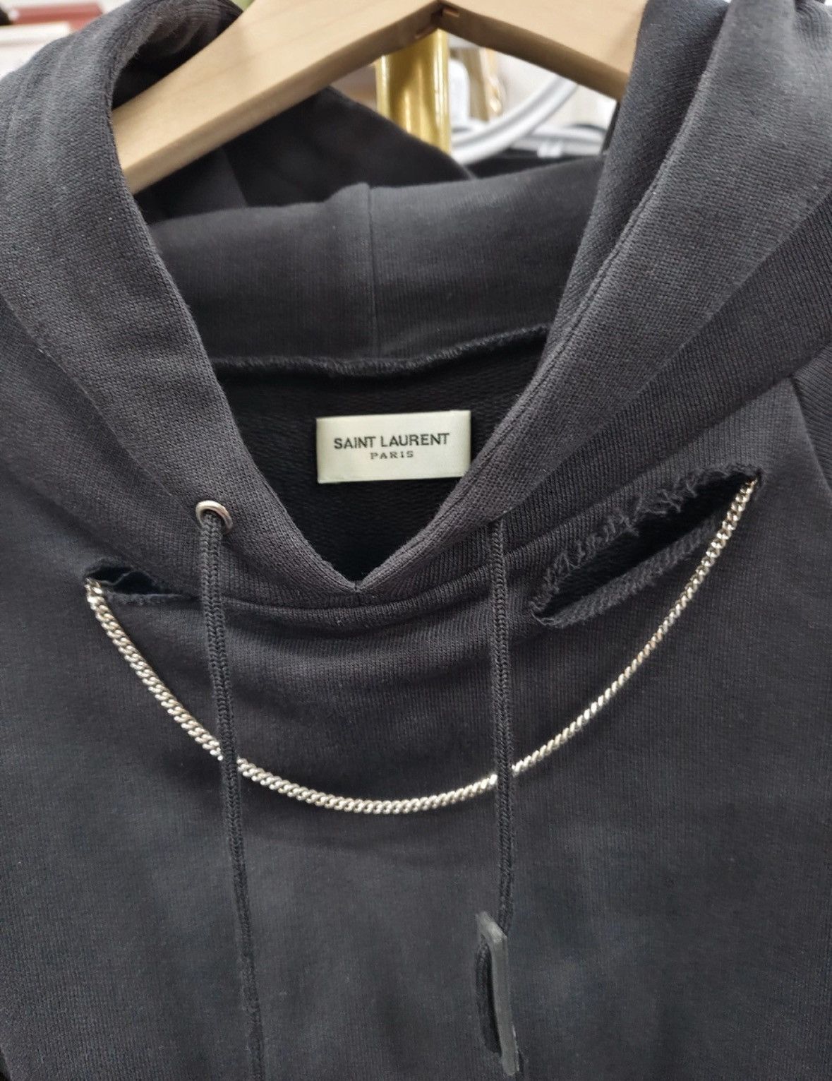 Saint Laurent Paris Saint laurent 13 first year chain sweater 2408-Nextarrow Size US S / EU 44-46 / 1 - 3 Thumbnail