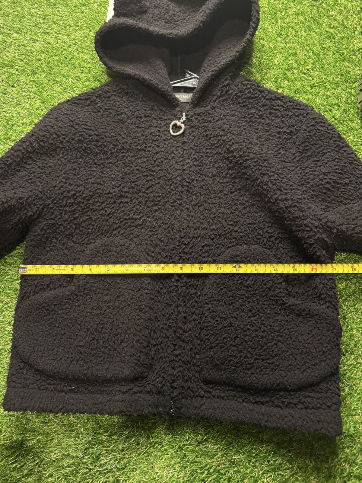 Balenciaga RARE Balenciaga Softwear Heart Cute Zip Up Hoodie Size US M / EU 48-50 / 2 - 22 Thumbnail