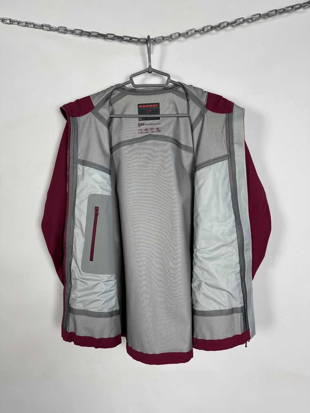 Mammut Mammut Dry Technology Pro Jacket Windbreaker Waterproof Sz L Size L / US 10 / IT 46 - 10 Thumbnail