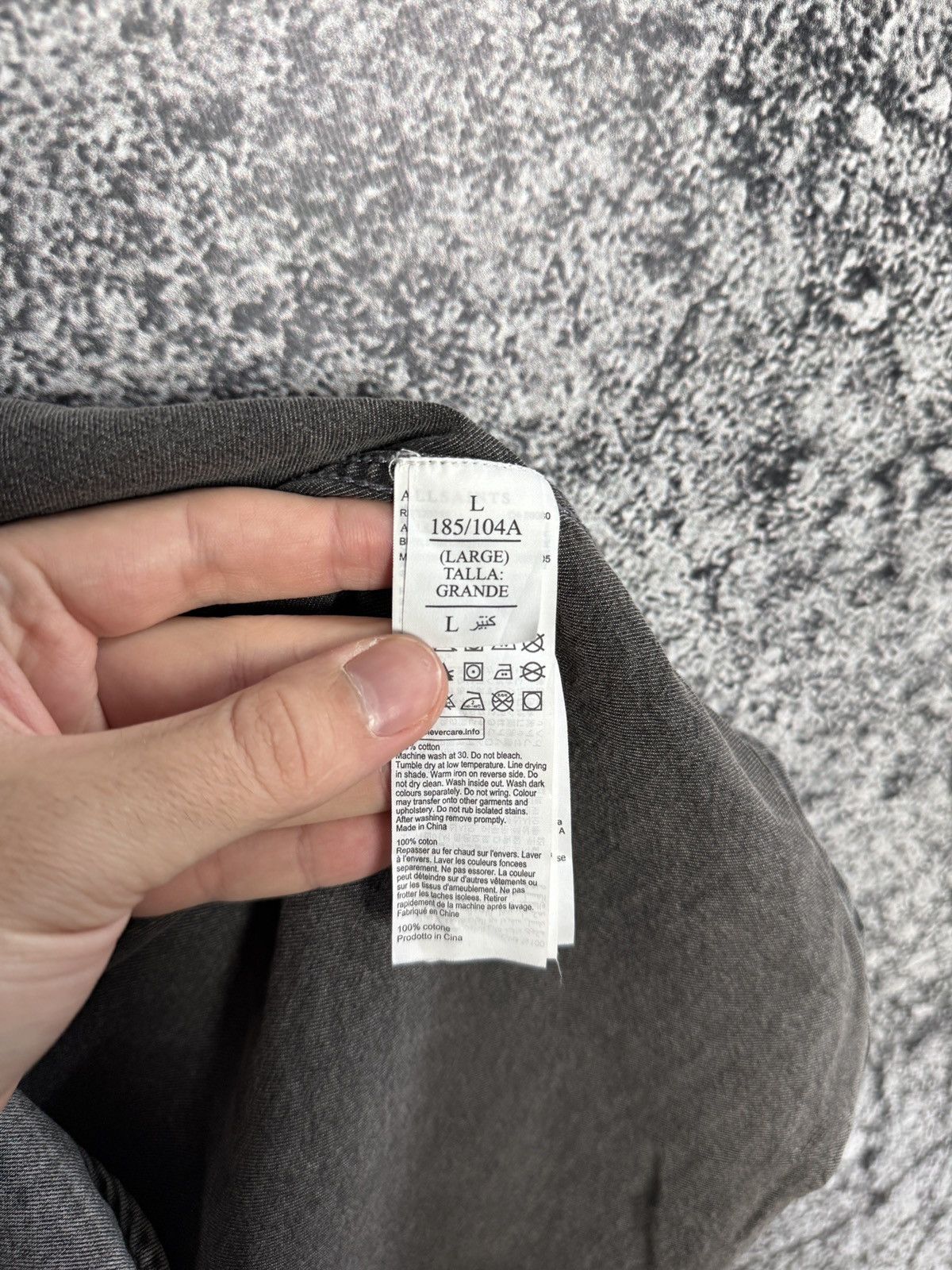 Allsaints Allsaints Burlington Long Sleeve Denim Shirt Snap Button Size US L / EU 52-54 / 3 - 8 Thumbnail