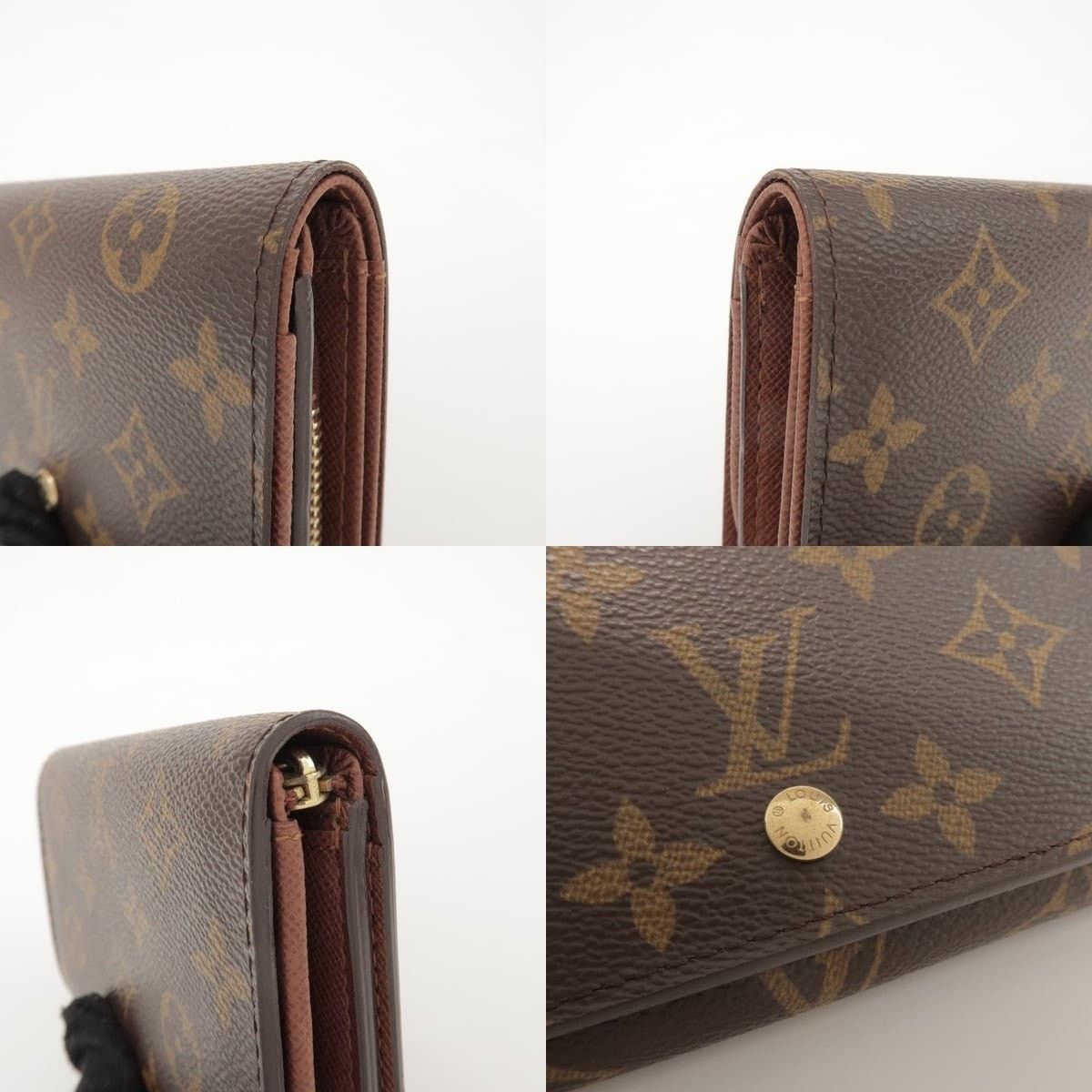 Louis Vuitton Louis Vuitton Monogram Porte Monnaie Billet Tresor Wallet Size ONE SIZE - 5 Thumbnail